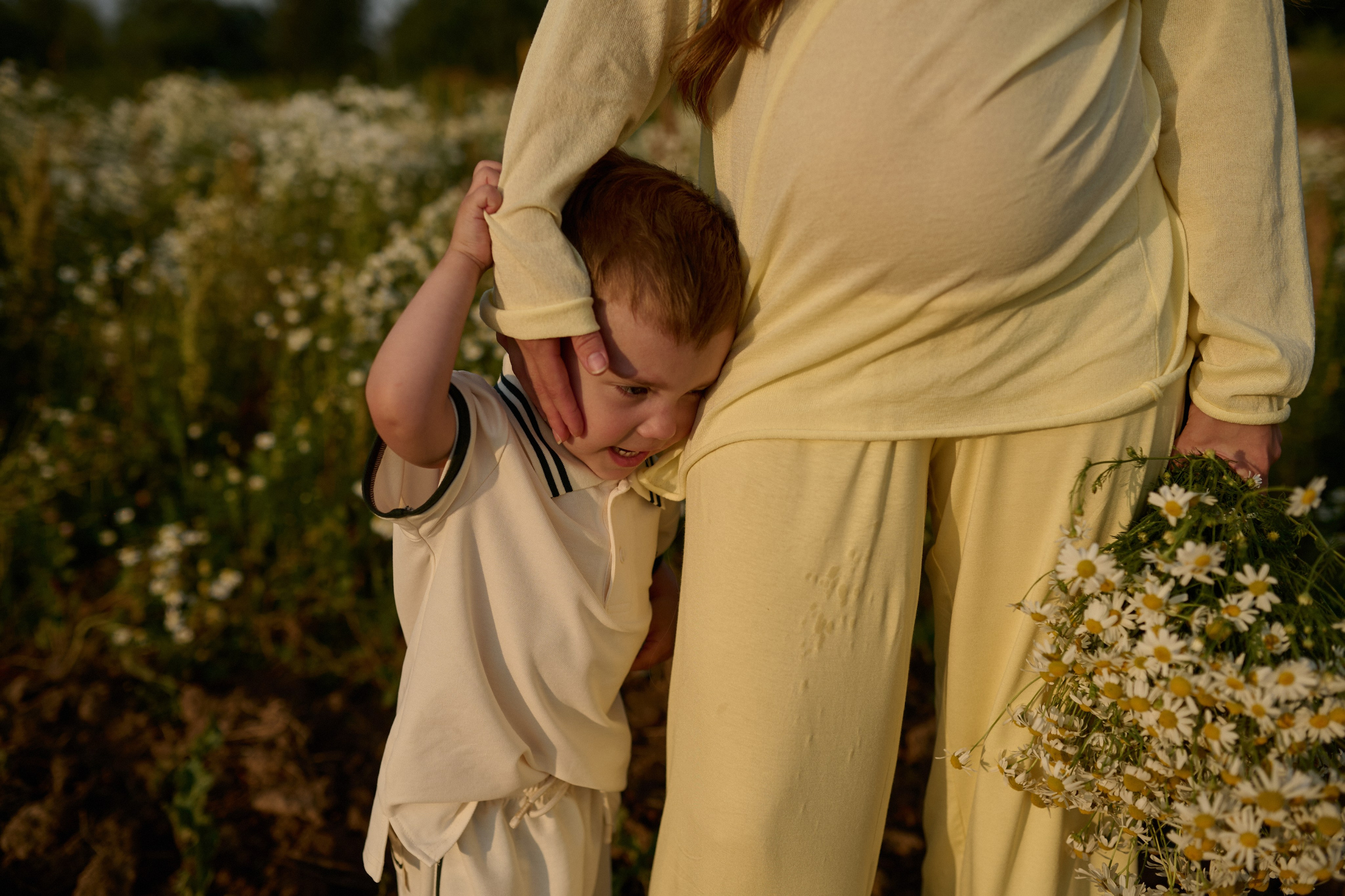 Рома, Оля, Максим и ромашки. Семейный и свадебный lifestyle-фотограф в Москве Мария Петрова