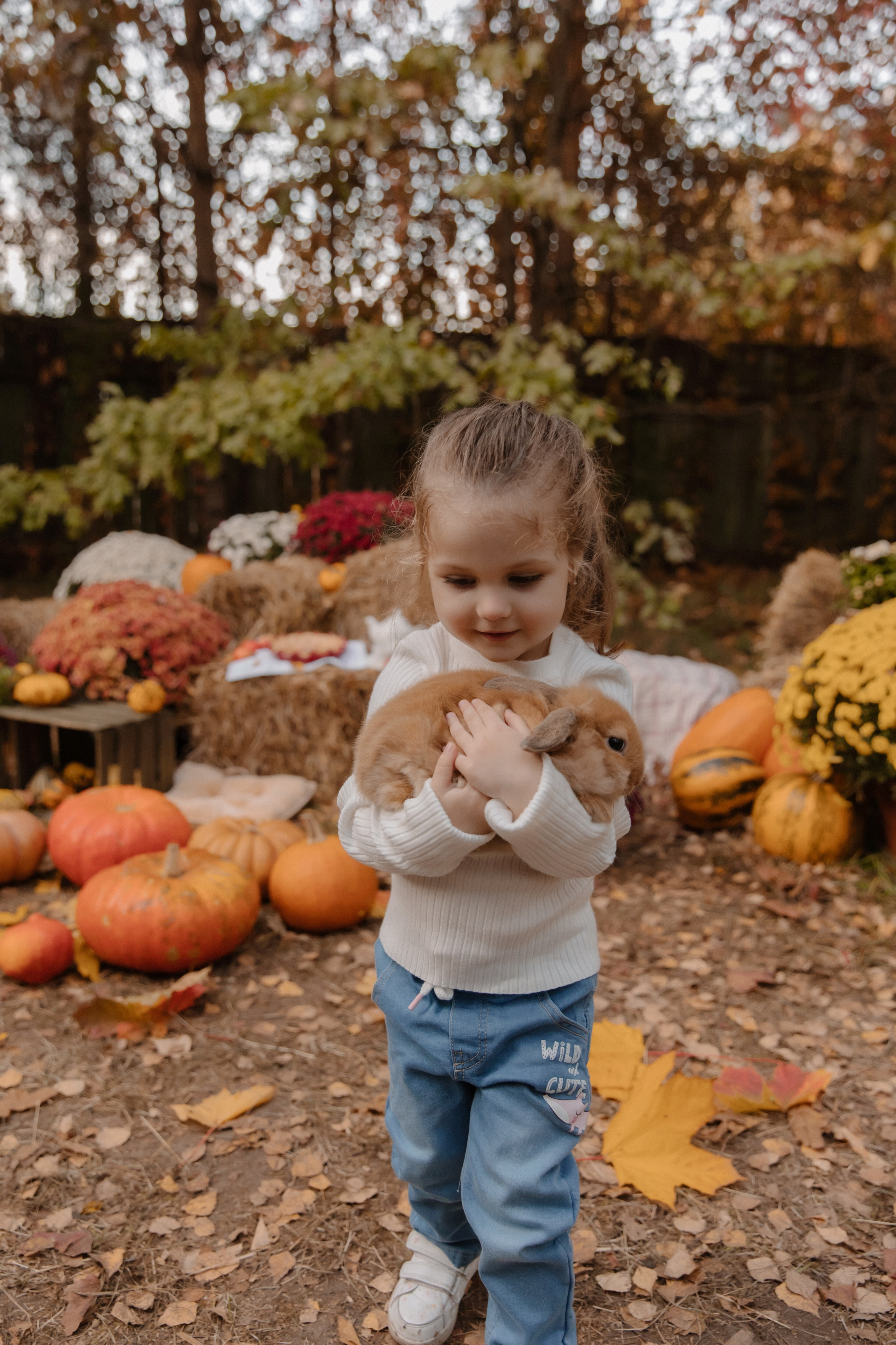 Съемка с кроликами. Семейный и свадебный фотограф в Москве и Зеленограде Пилипенко Юлия