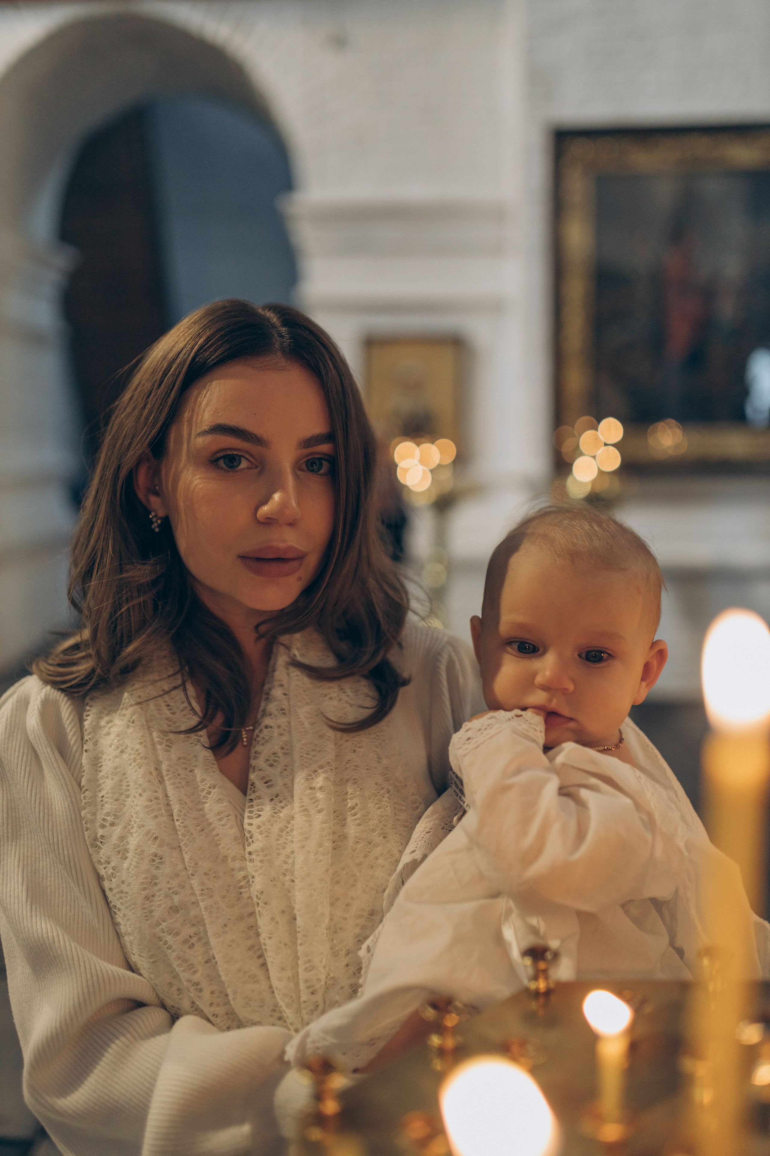 Крещение Марии. Семейный фотограф и фотограф на роды в Ростове-на-Дону Мухина Виктория