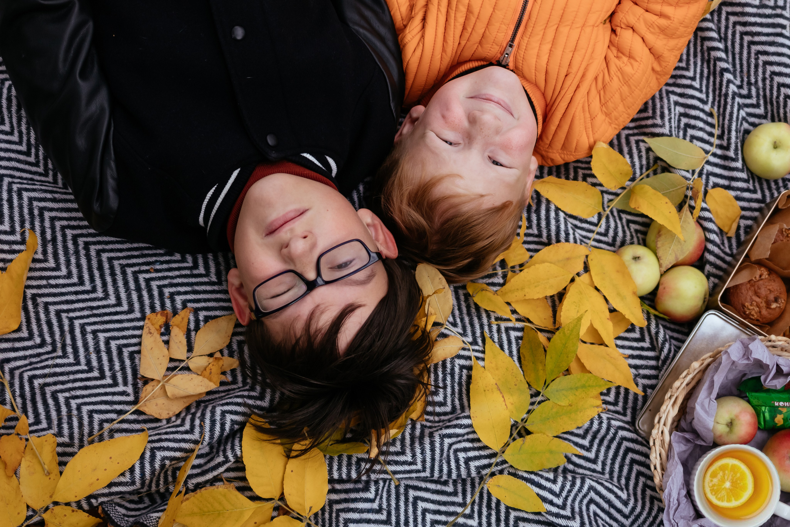 Осенний пикник. Семейный фотограф в Минске Приболовец Светлана