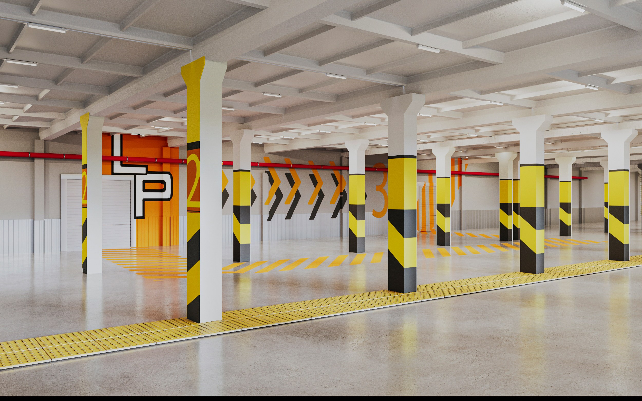 Складское помещение. Дизайн-студия RT ROOM