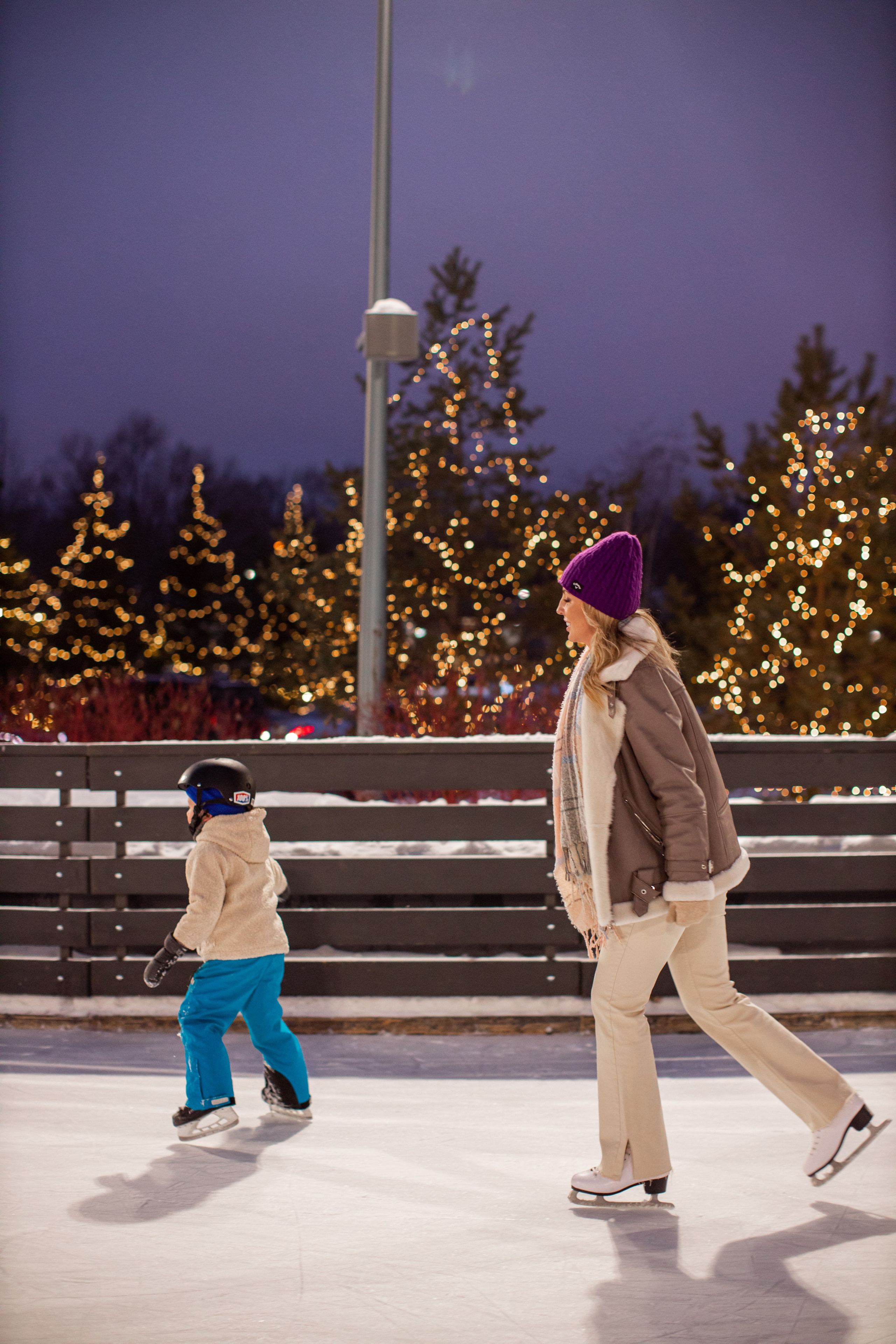 Каток The Rink. Семейный и детский фотограф в Москве Кузьмина Мария