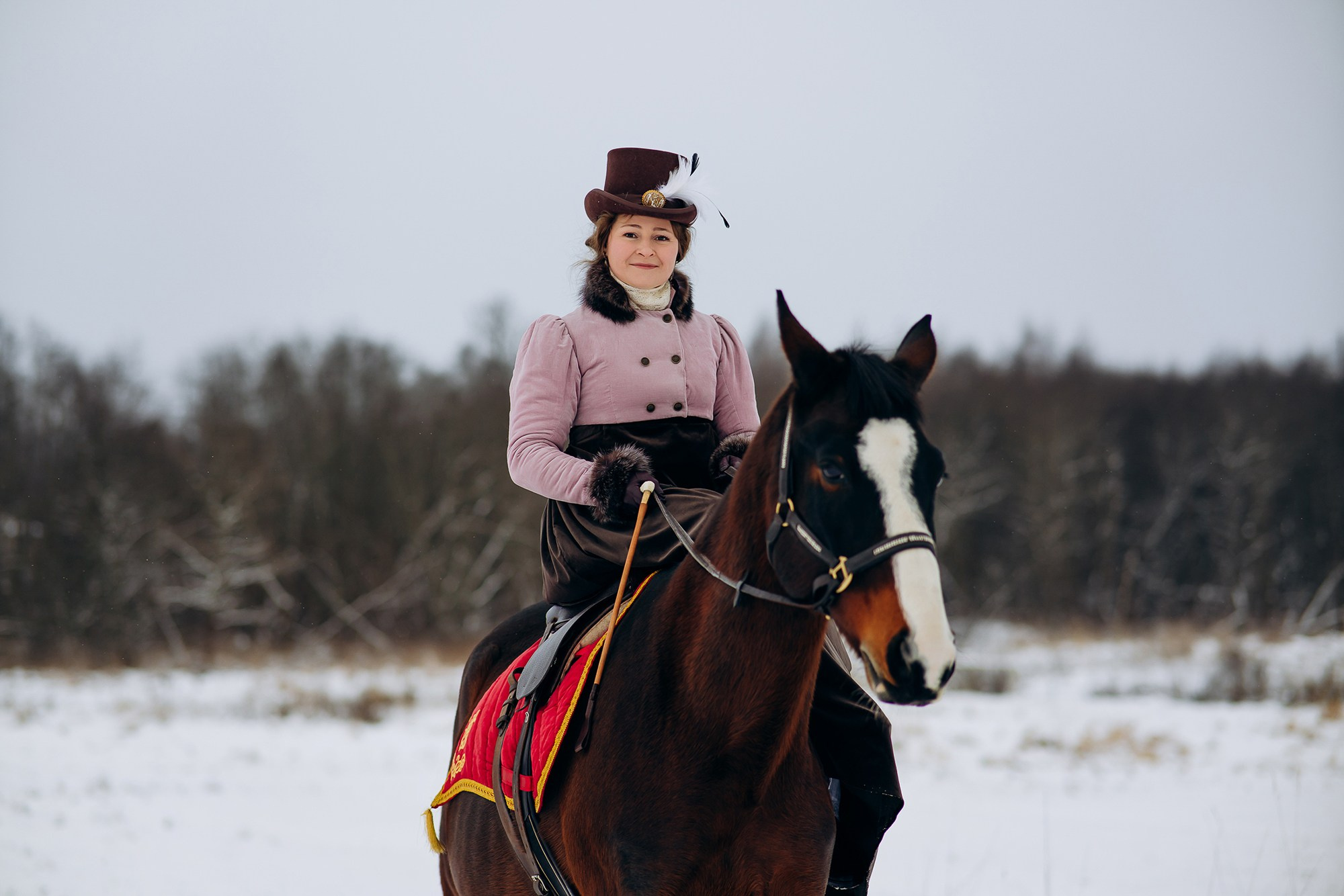 Фотосессия с лошадью в историческом образе. Свадебный и репортажный фотограф в Ярославле Евгений Сальников