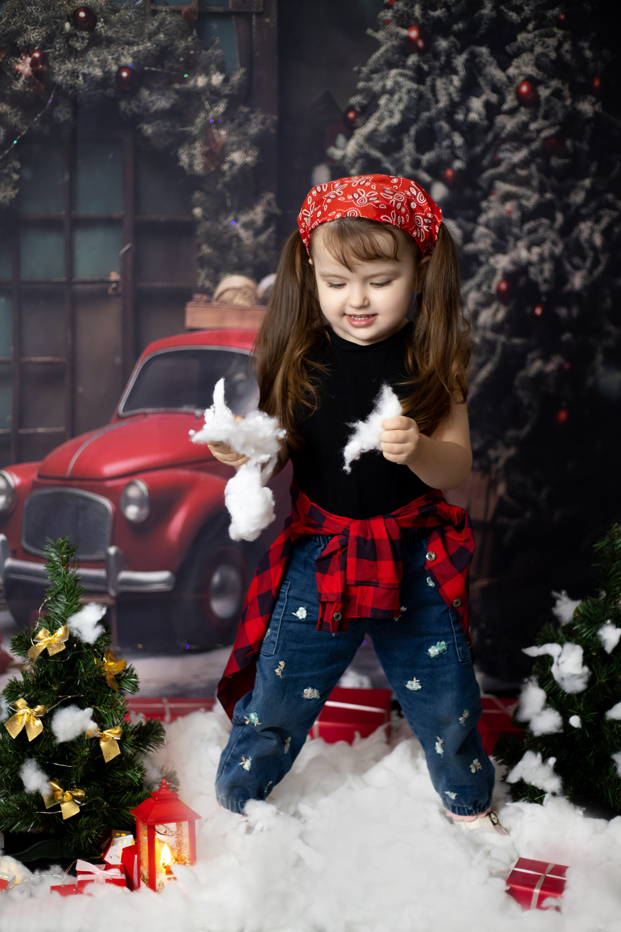 Новый год — Красная машина. Фотограф новорожденных Химки, Красногорск, Мытищи и Москва Елена Третьяк