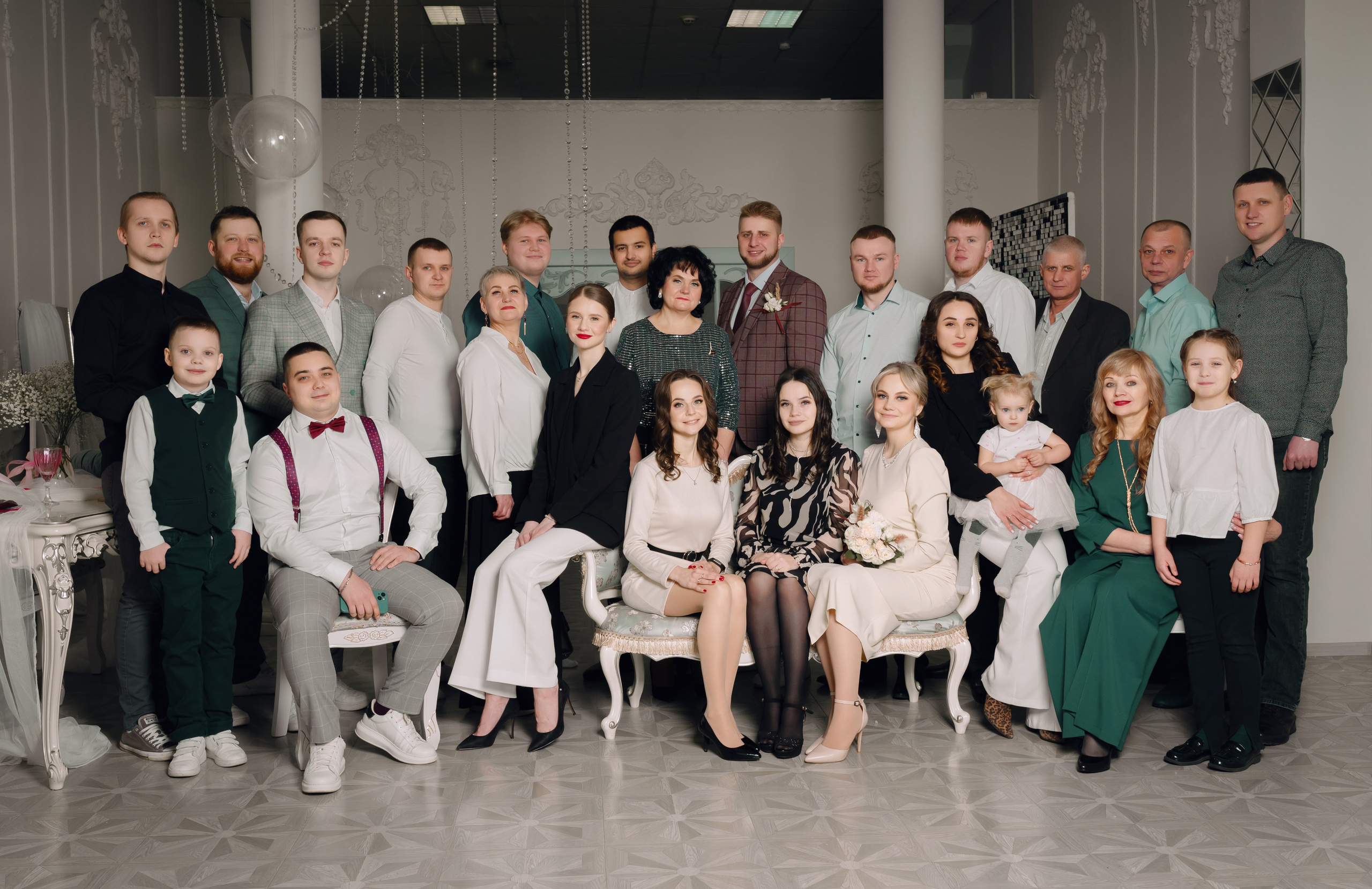 Свадебная фотосессия в студии. Фотограф Ким Наталья в Красноярске