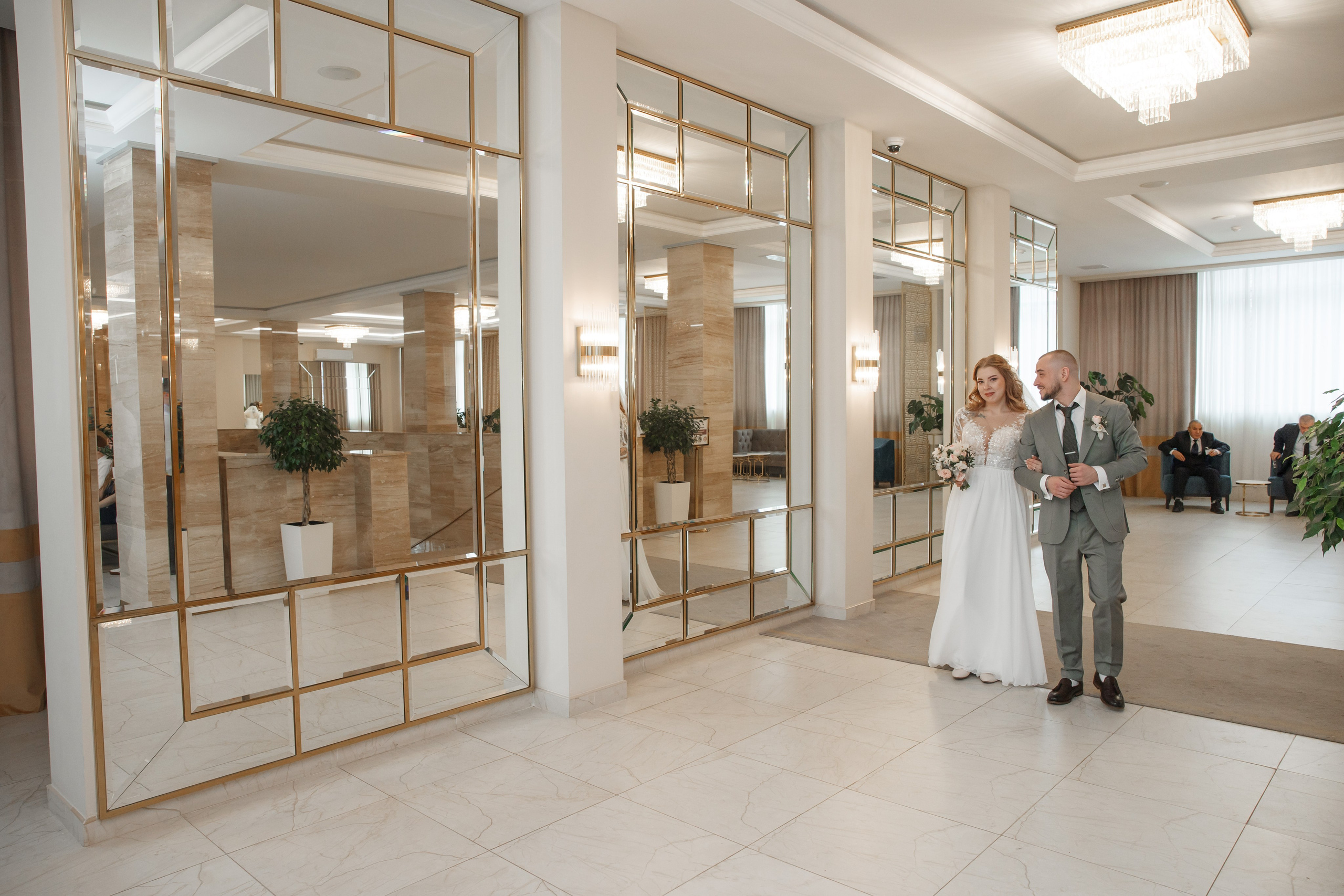 Варя и Денис, 4 ЗАГС + банкет. Свадебный и репортажный фотограф (Москва, Королев и другие)