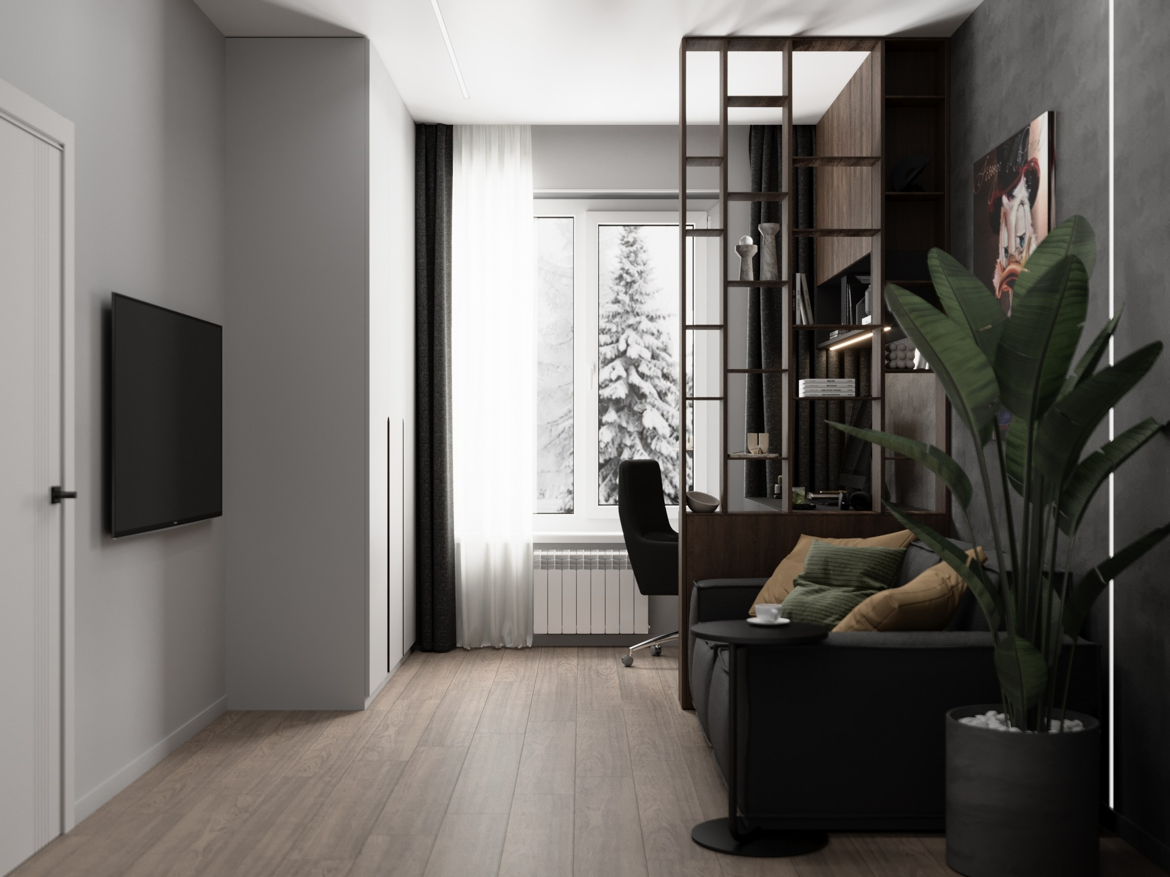 Дом Большие кабаны 100 м². Дизайнер интерьера квартир и частных домов в Казани