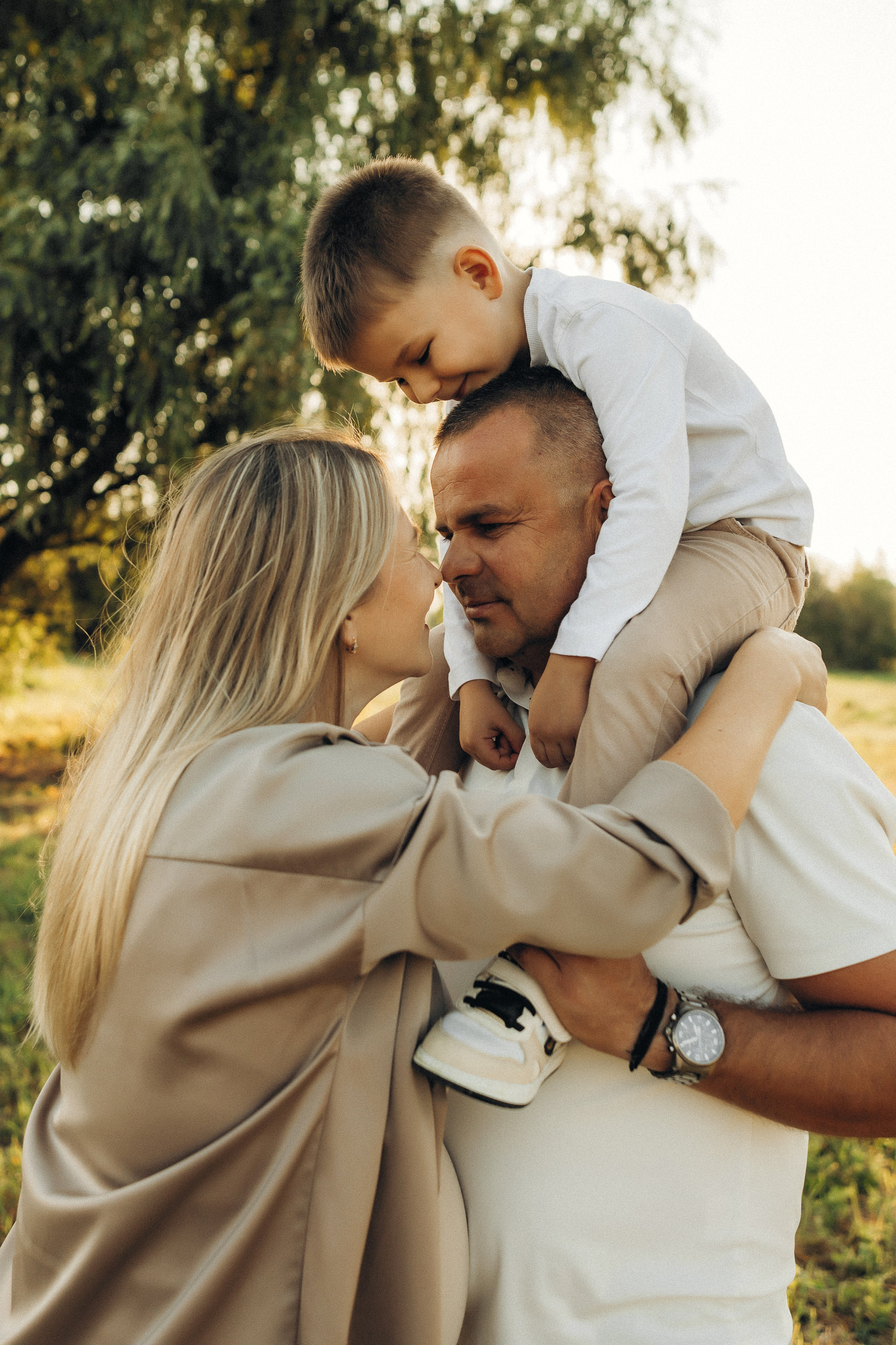 Катя, Андрей и Ваня. Семейный фотограф и детский фотограф в Волгограде Алеся Бутакова — дет