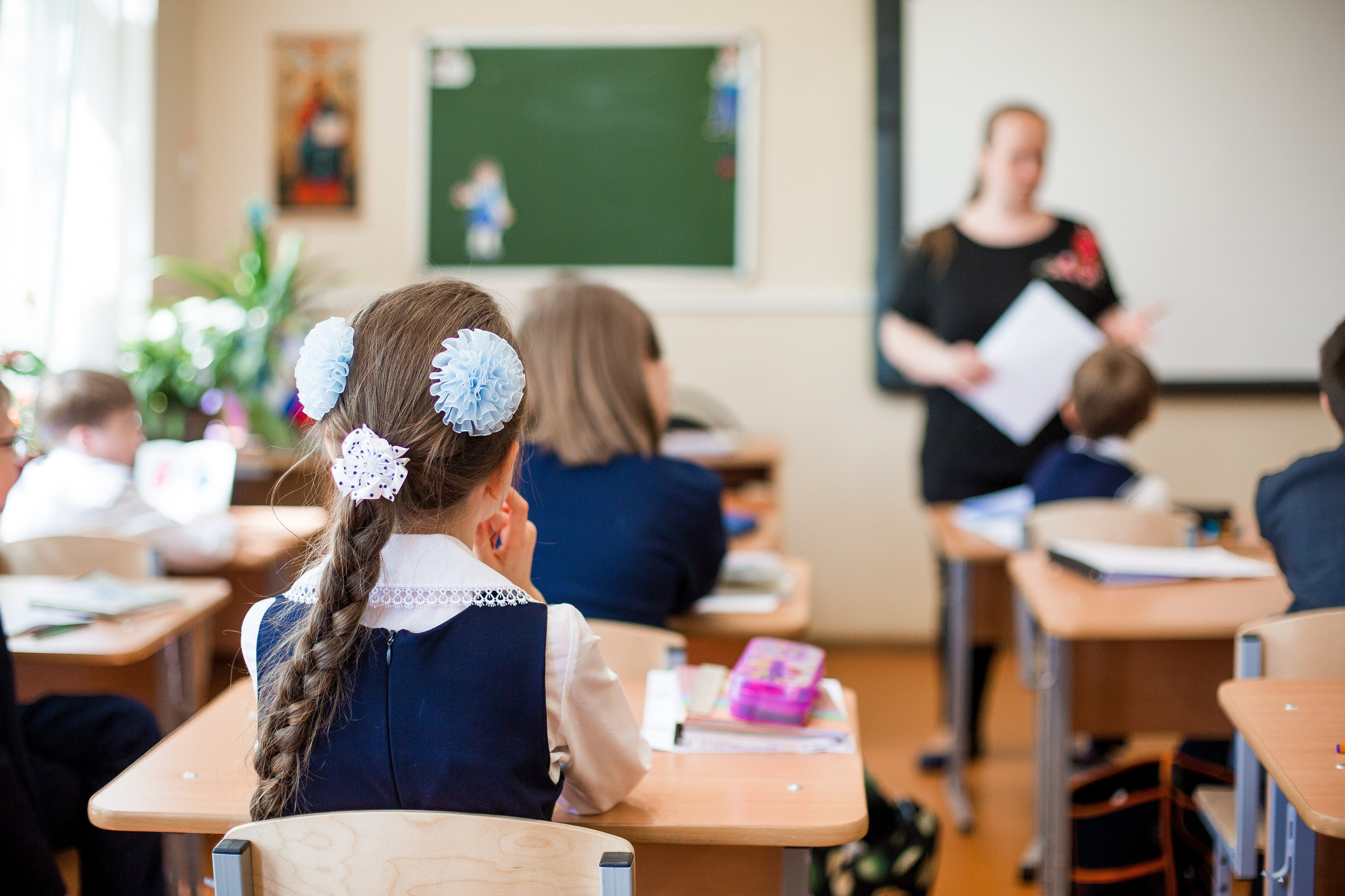 Школьная фотосъемка 3 класса. Репортажный фотограф Борис Геер