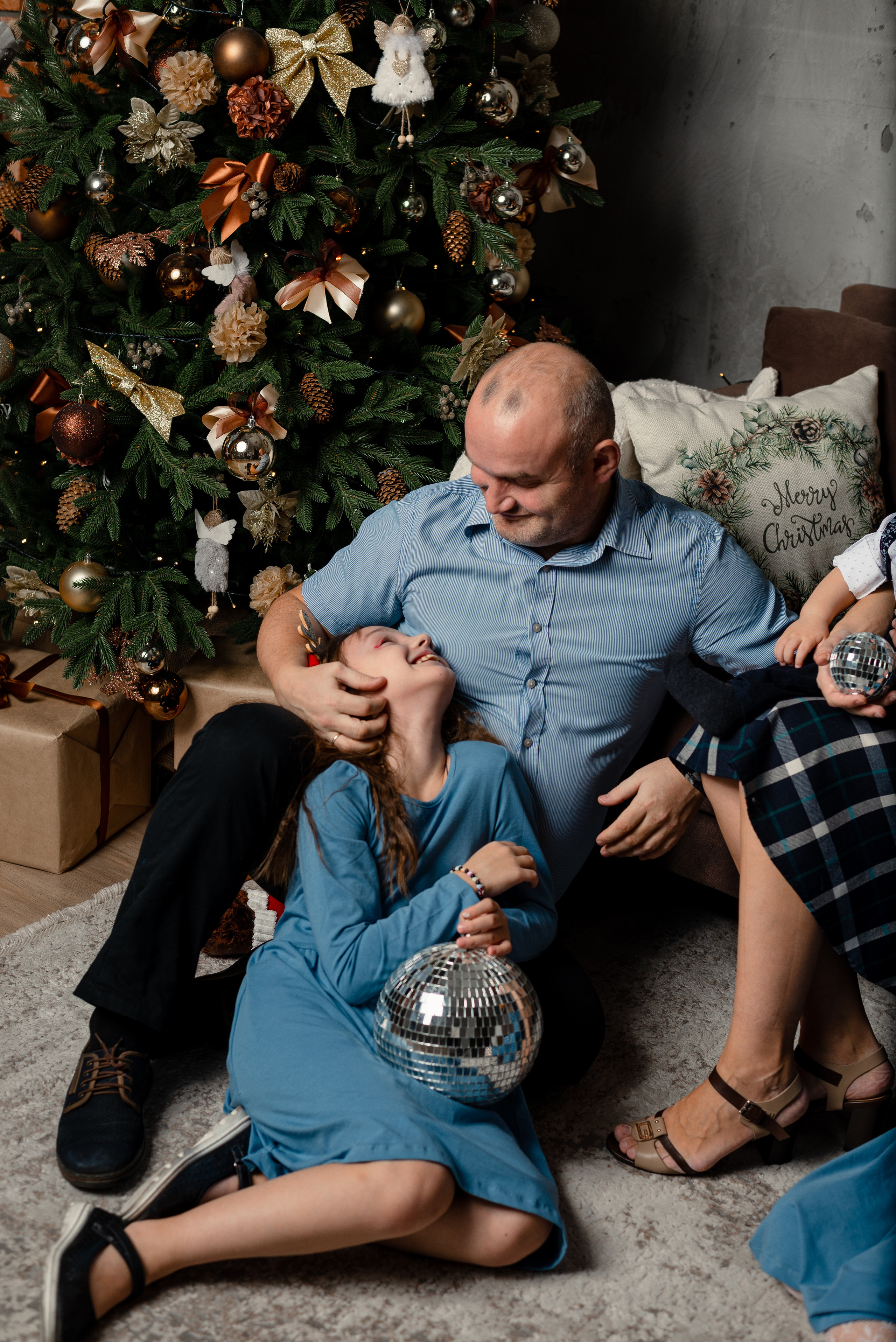 Новогодняя семейная. Семейный и детский фотограф Иваново Ксения Азаренкова