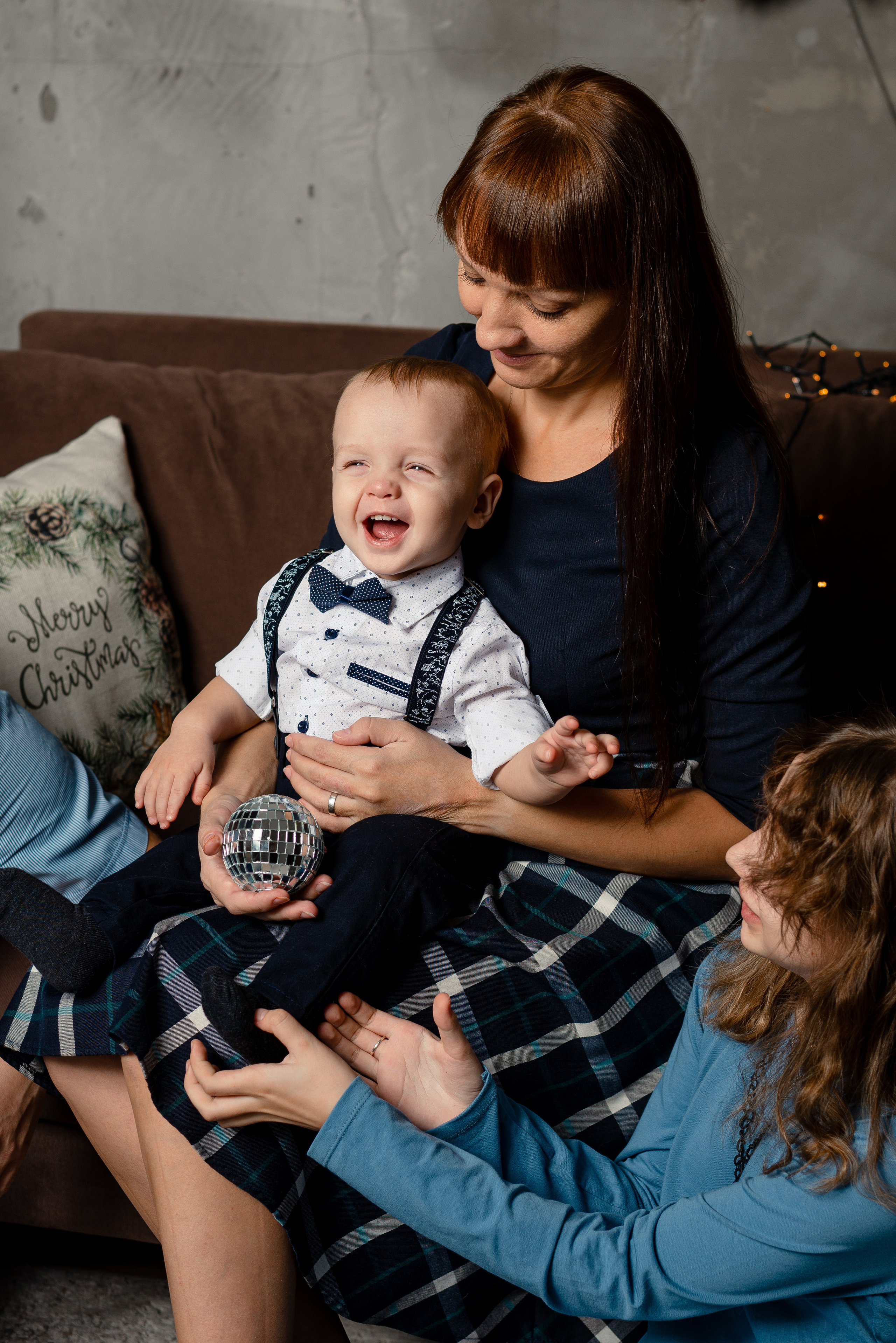 Новогодняя семейная. Семейный и детский фотограф Иваново Ксения Азаренкова