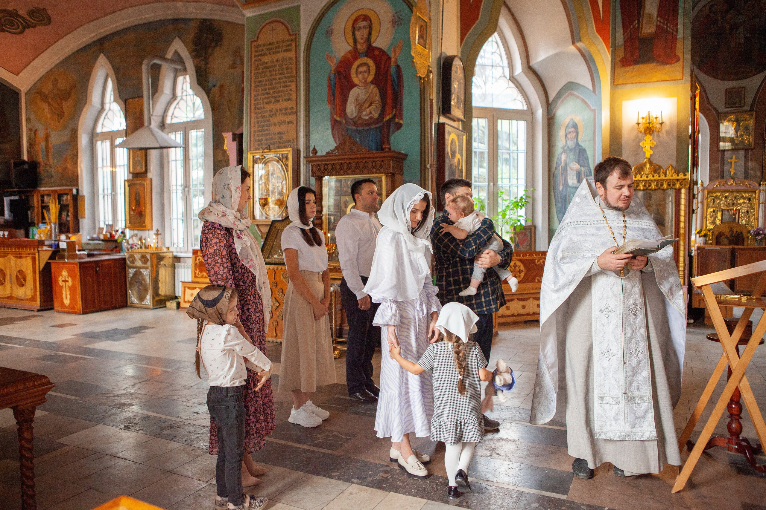 Крещение Дарьи. Фотограф Ольга Ефремова
