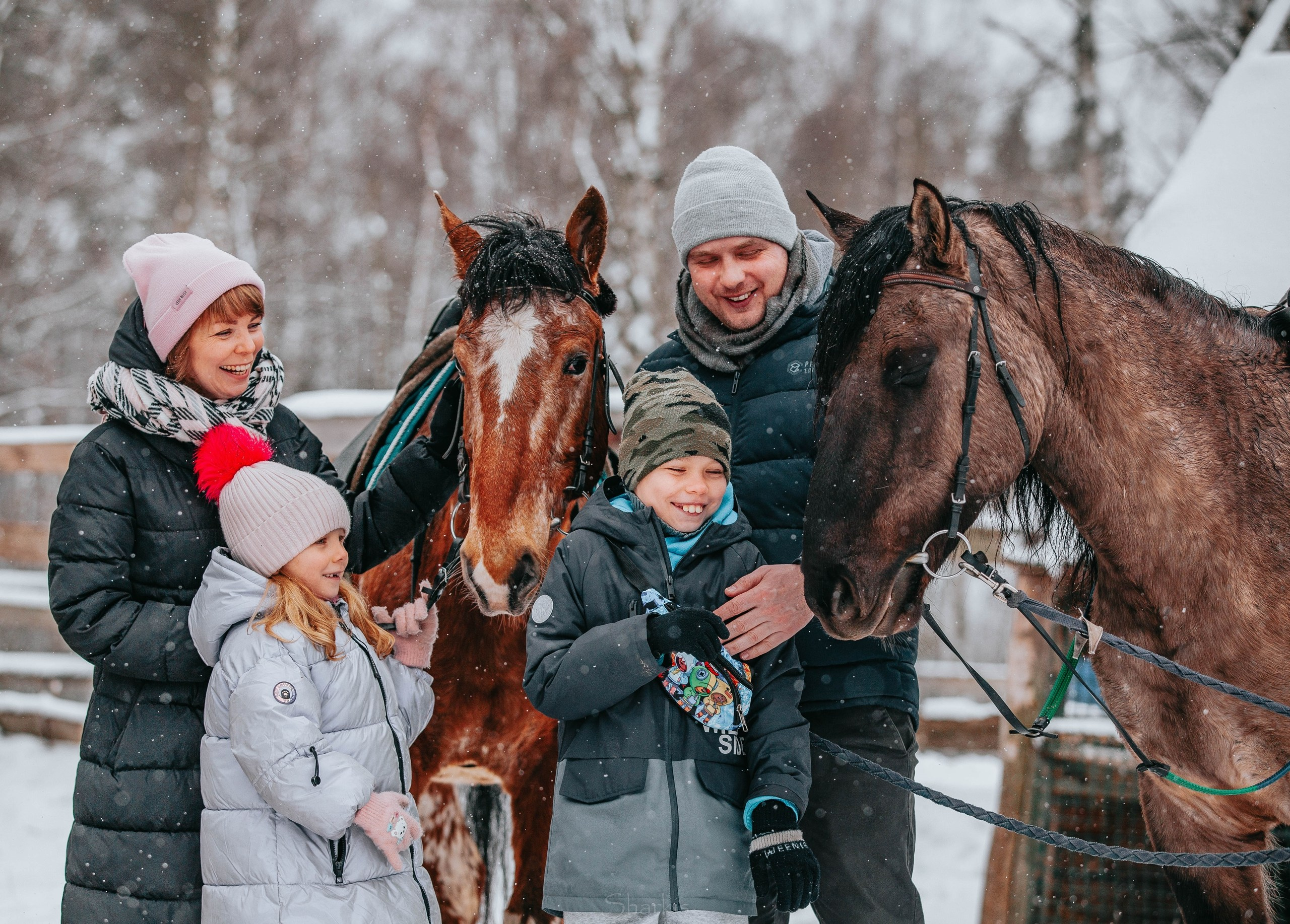 Семья. Фотограф Елизавета Филатова