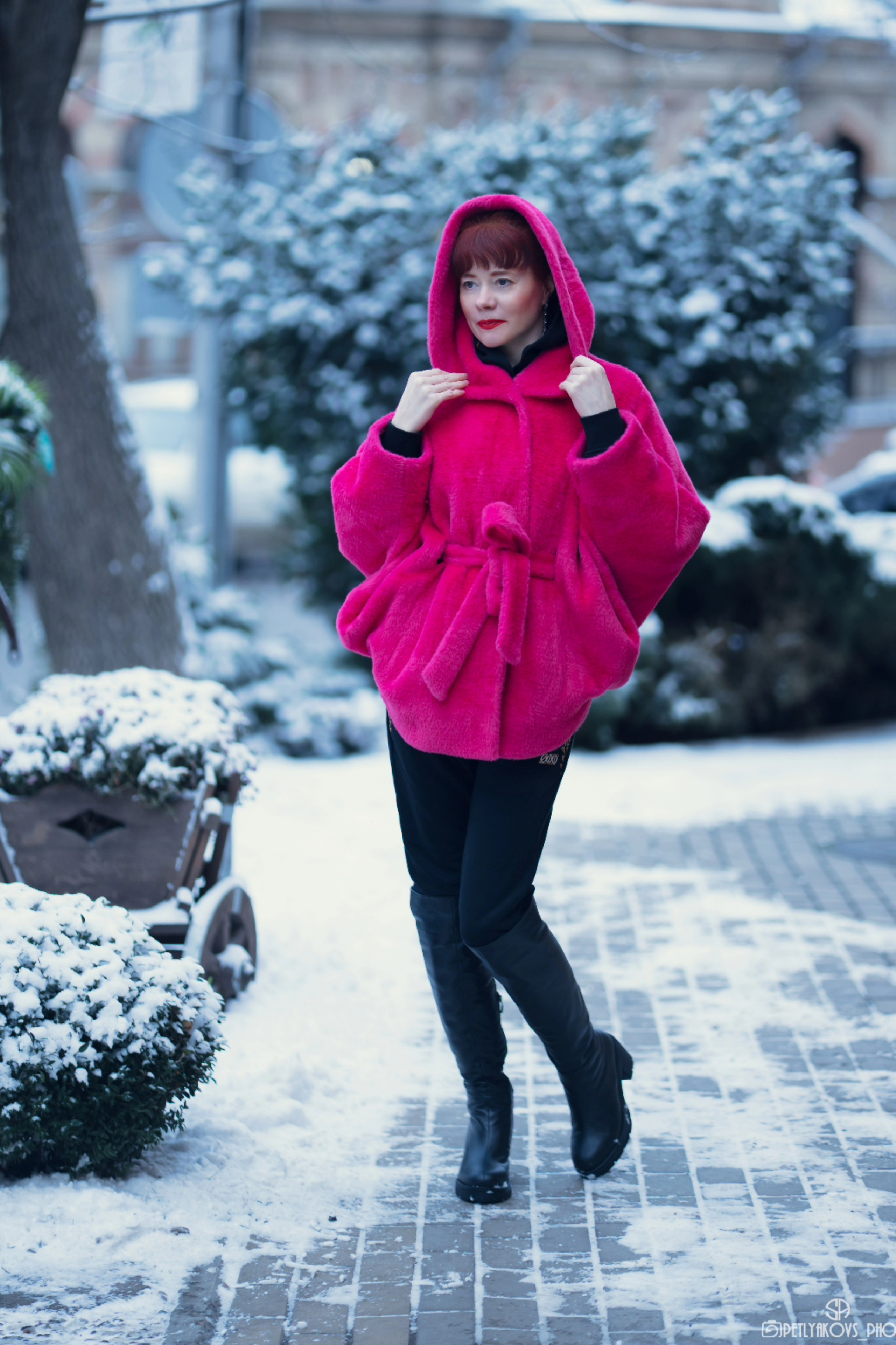 Модель L'ATTIRANCE — французского глянцевого журнала о моде. Светлана Фатьянова