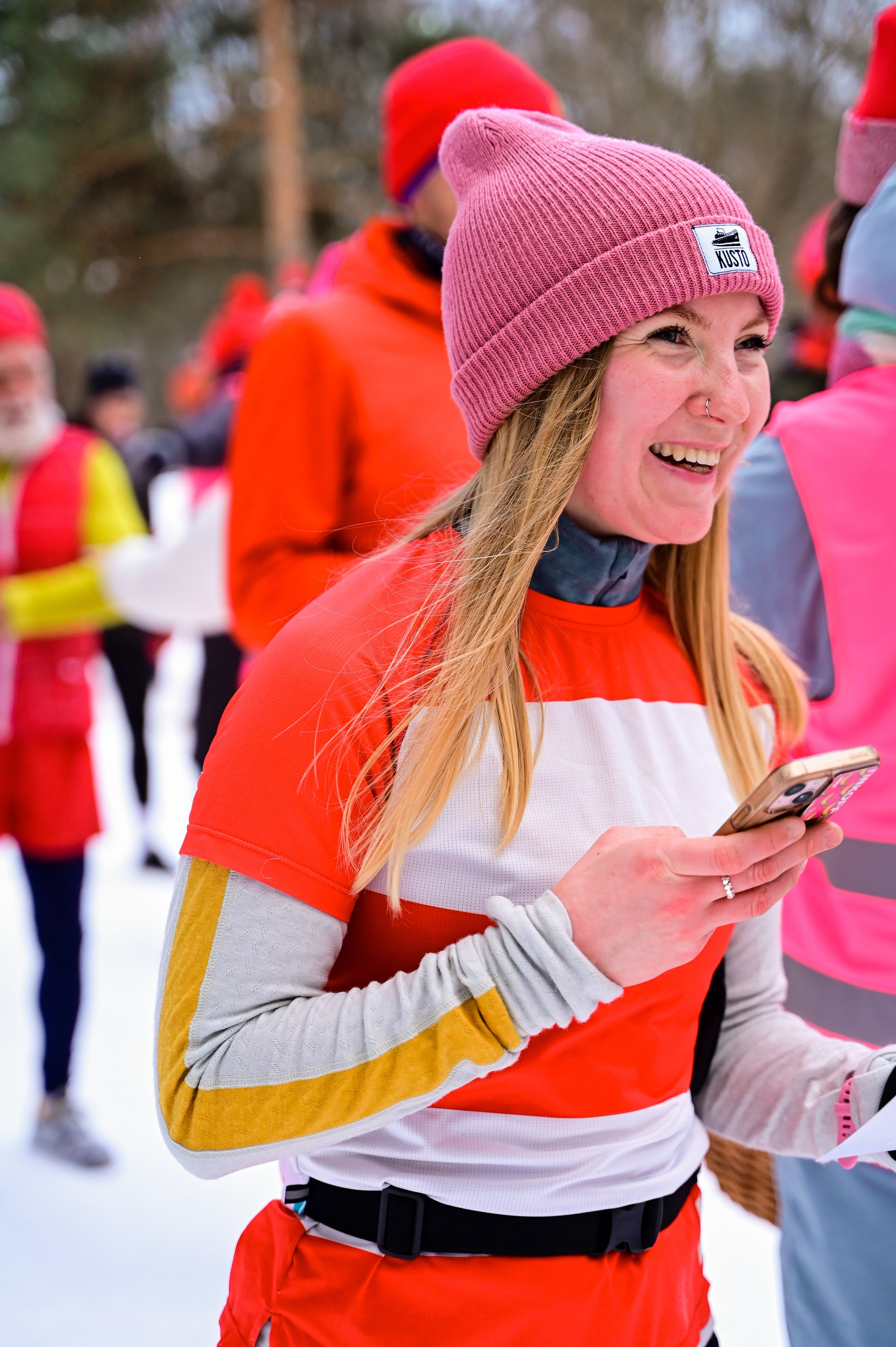 Sat9am5km x GRI (Кузьминки 03.02.24). Фотограф | Ирина Гамзинова | Москва