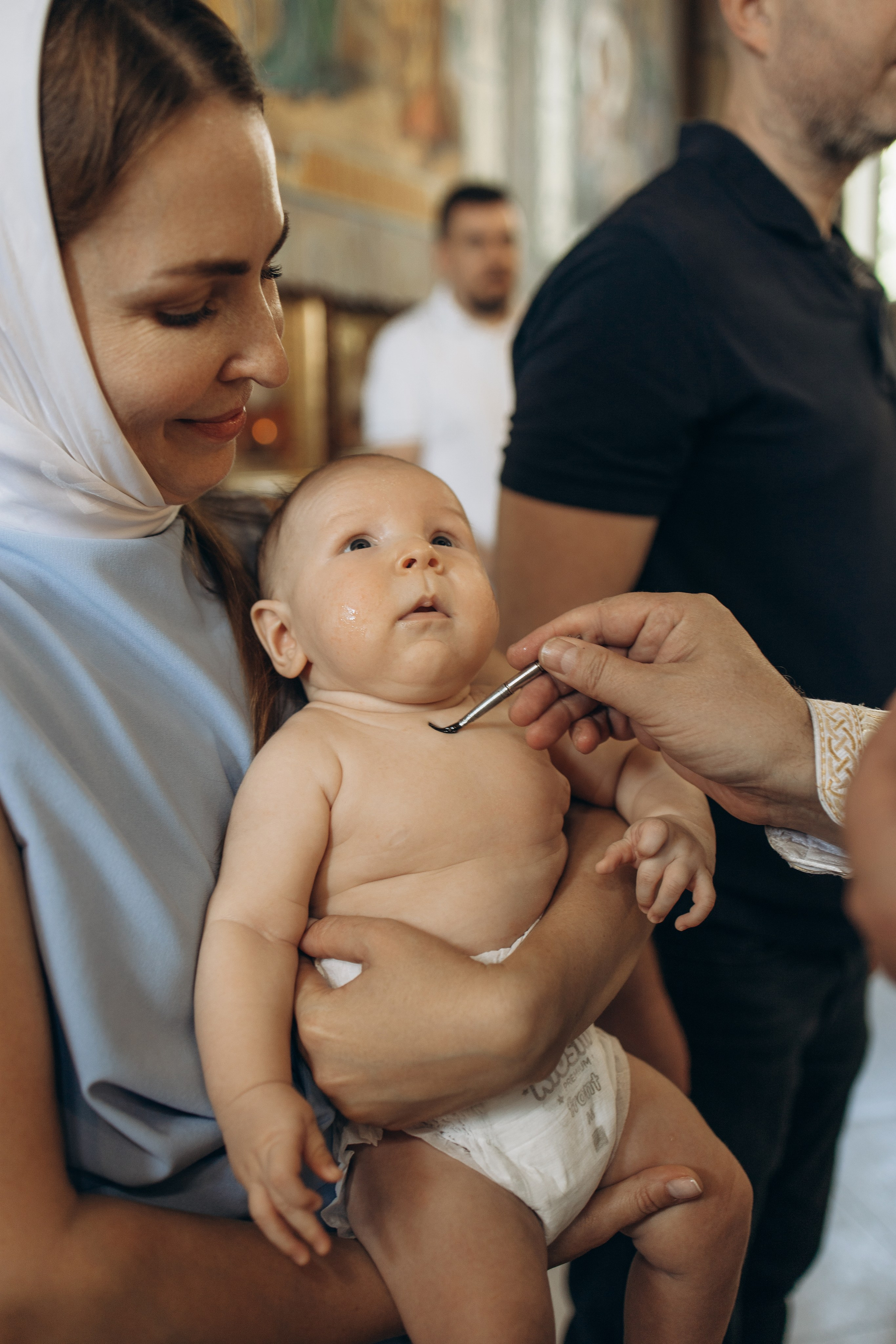 Крещение Ивана. Самый теплый фотограф в Краснодаре Рябоконь Ксения