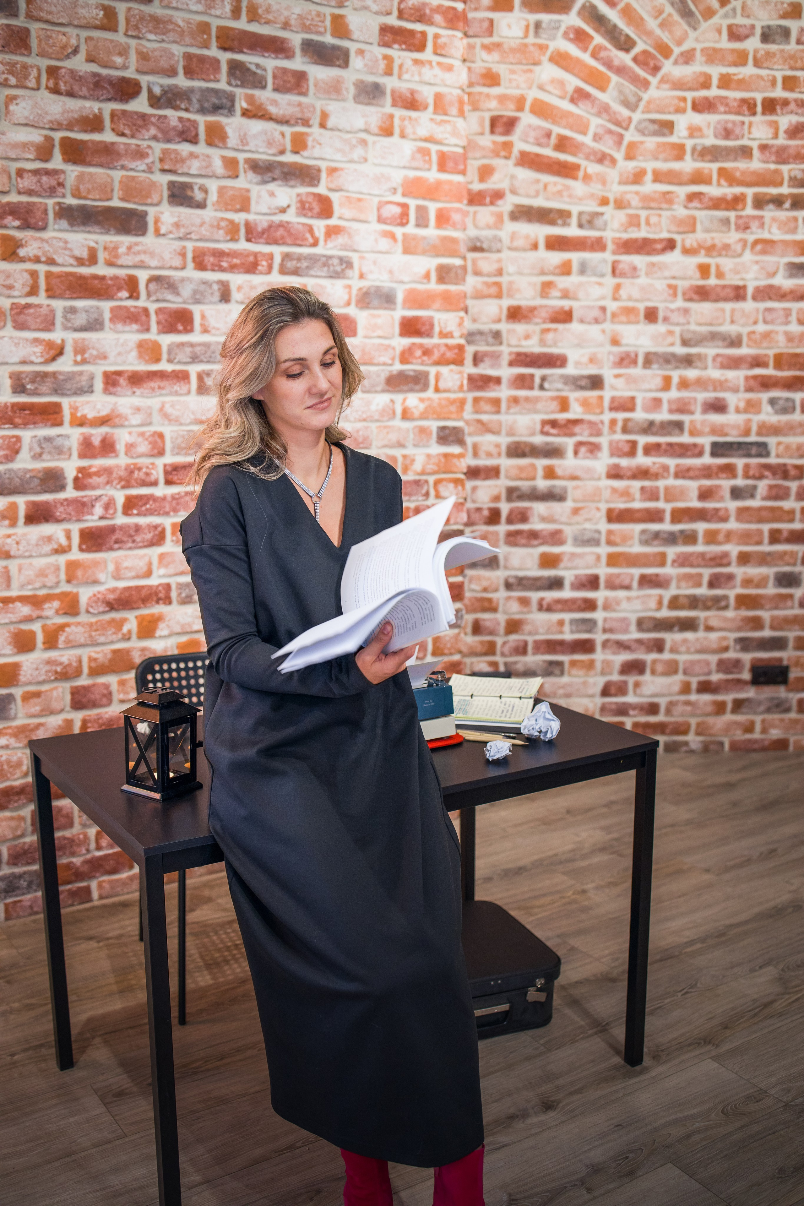 Писательница Эрика. Художественная фотография