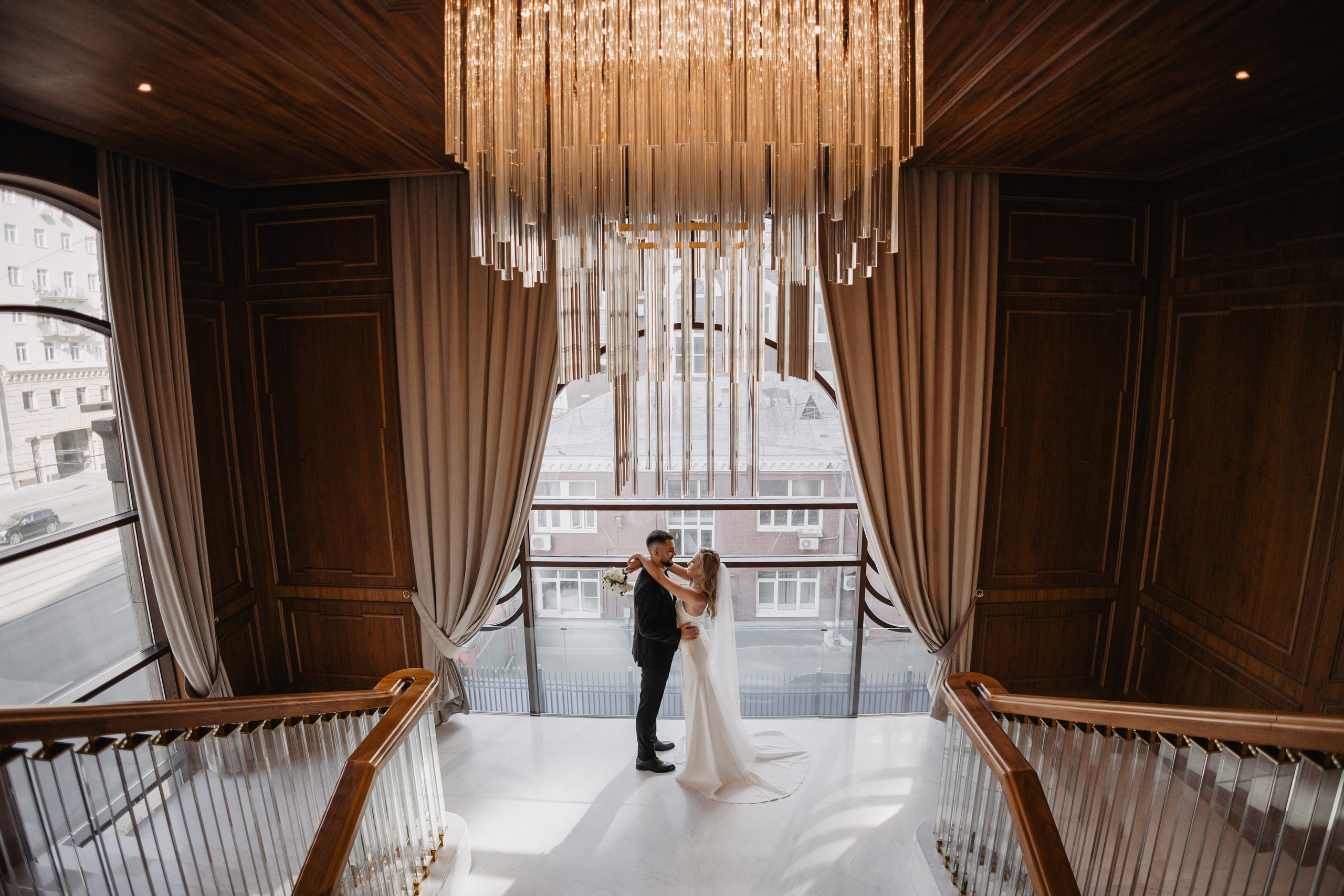 свадебная фотосессия в отеле Марриотт Империал Плаза