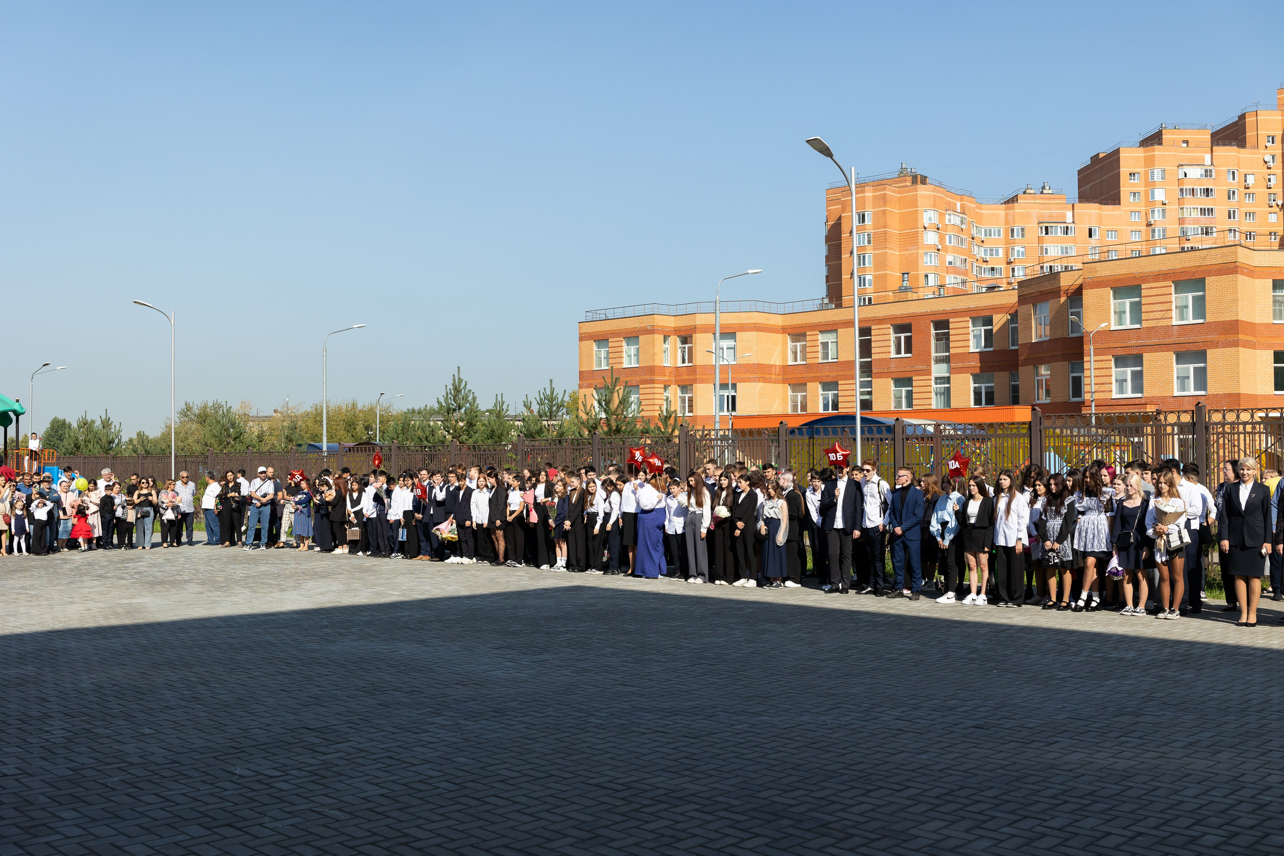 Линейка 1 сентября. Профессиональный Фотограф в Москве Андрей Славнов