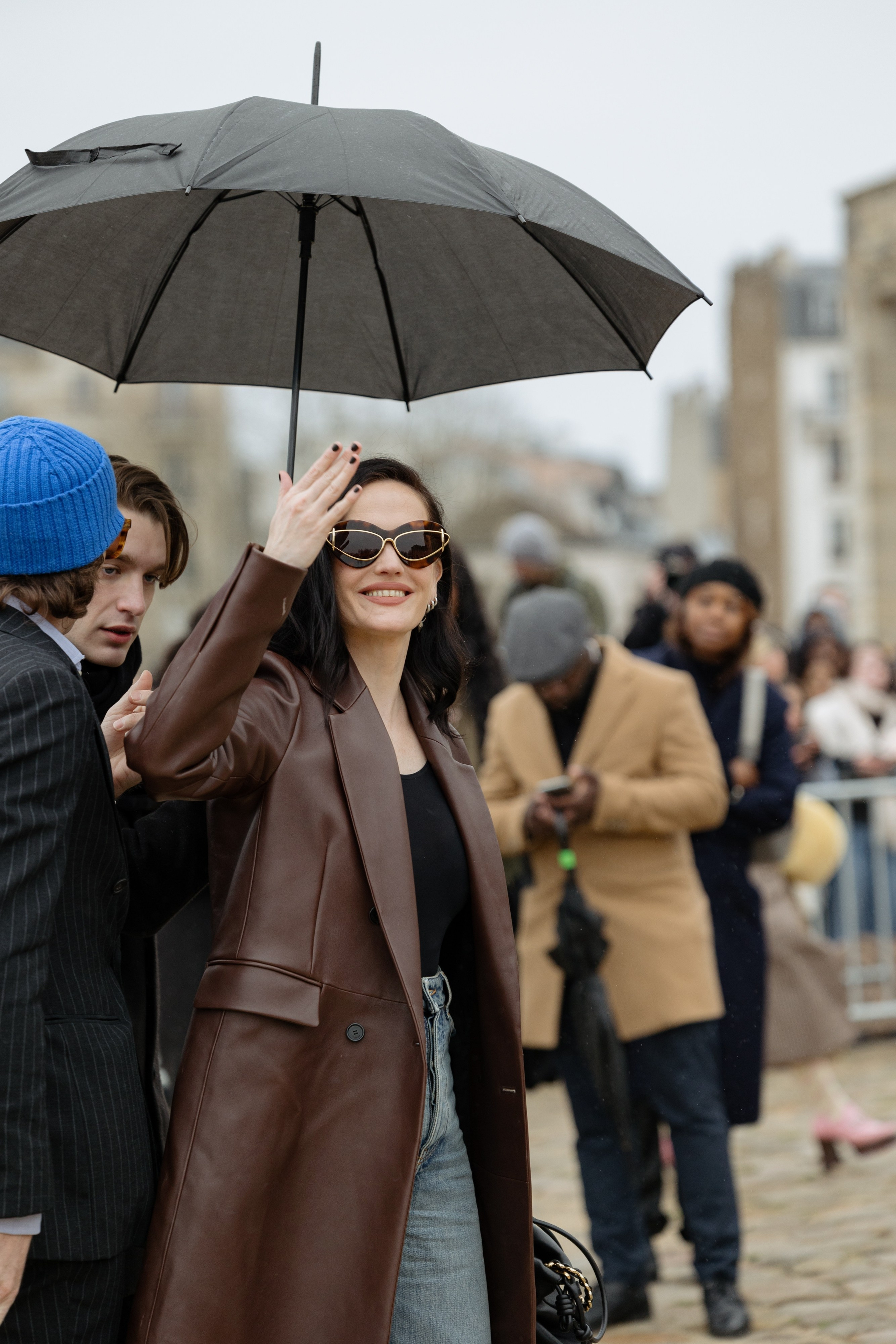 LOEWE PFW WOMENSWEAR FALL-WINTER 24/25. Photographer in Milan Ivan Goncharov