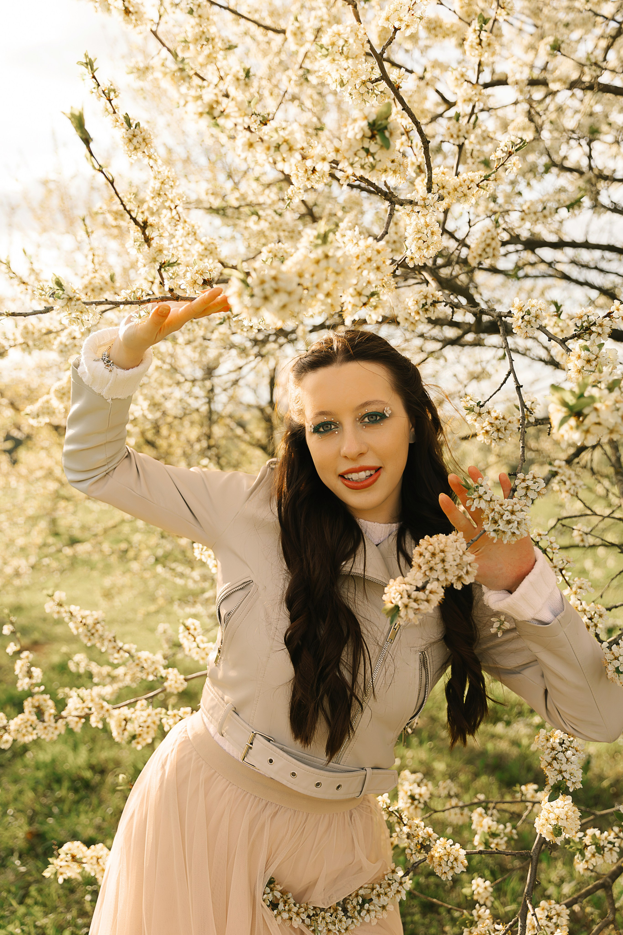 Фотосессия в цветении в Москве. Семейный и женский фотограф в Москве Надежда Воробьева