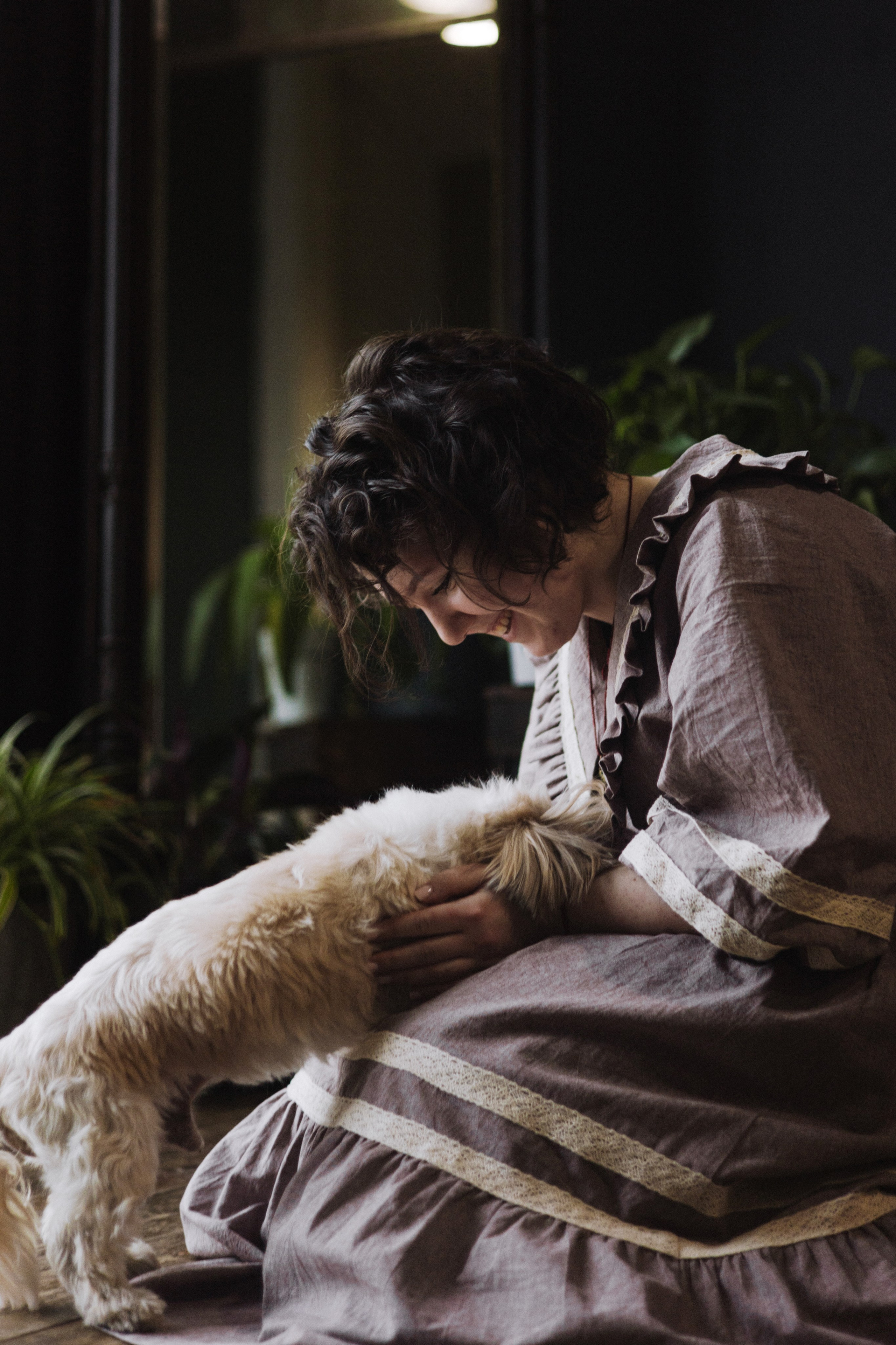 Ирина и Винни. Фотограф-анималист Богданова Полина