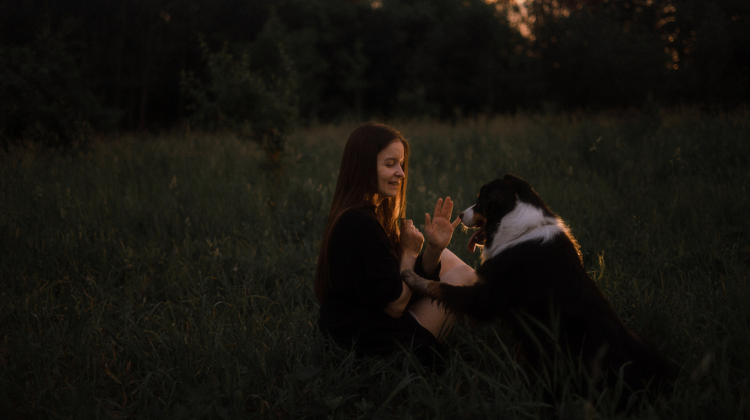 Яна и Уга. Фотограф-анималист Богданова Полина