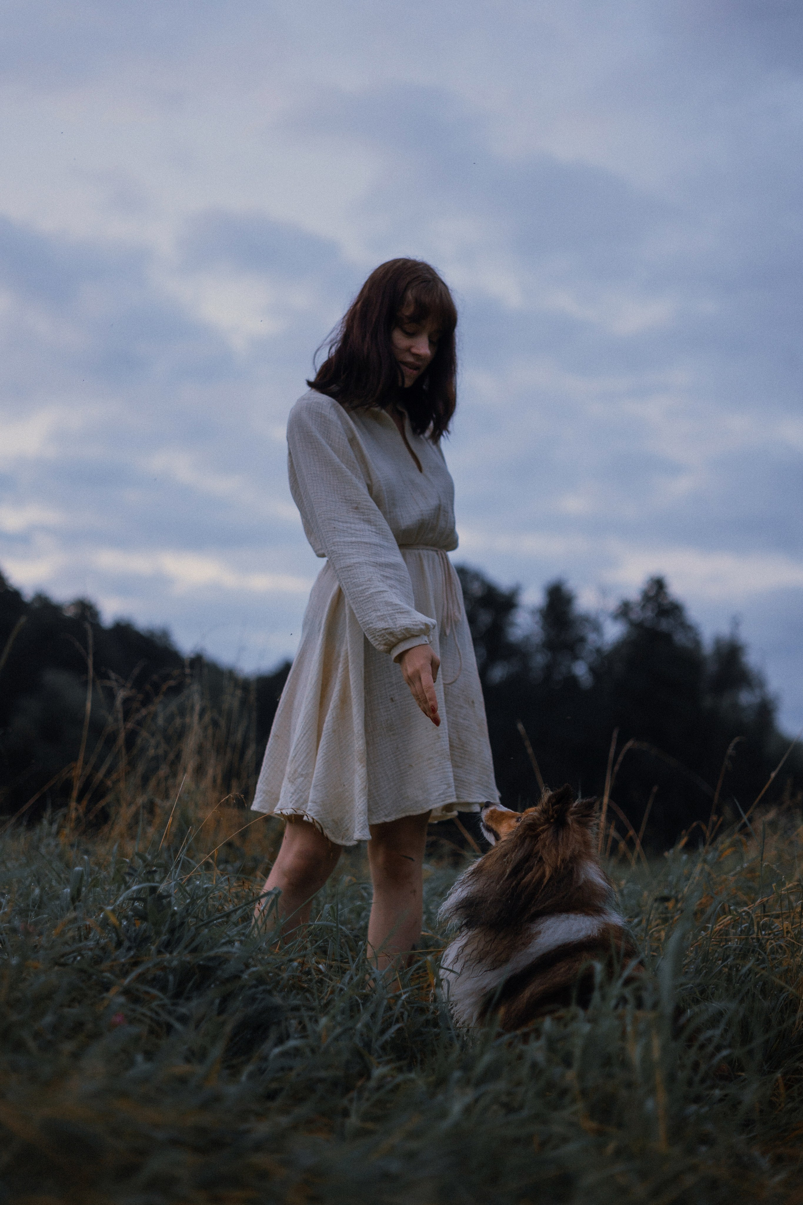 Аня и Скай. Фотограф-анималист Богданова Полина