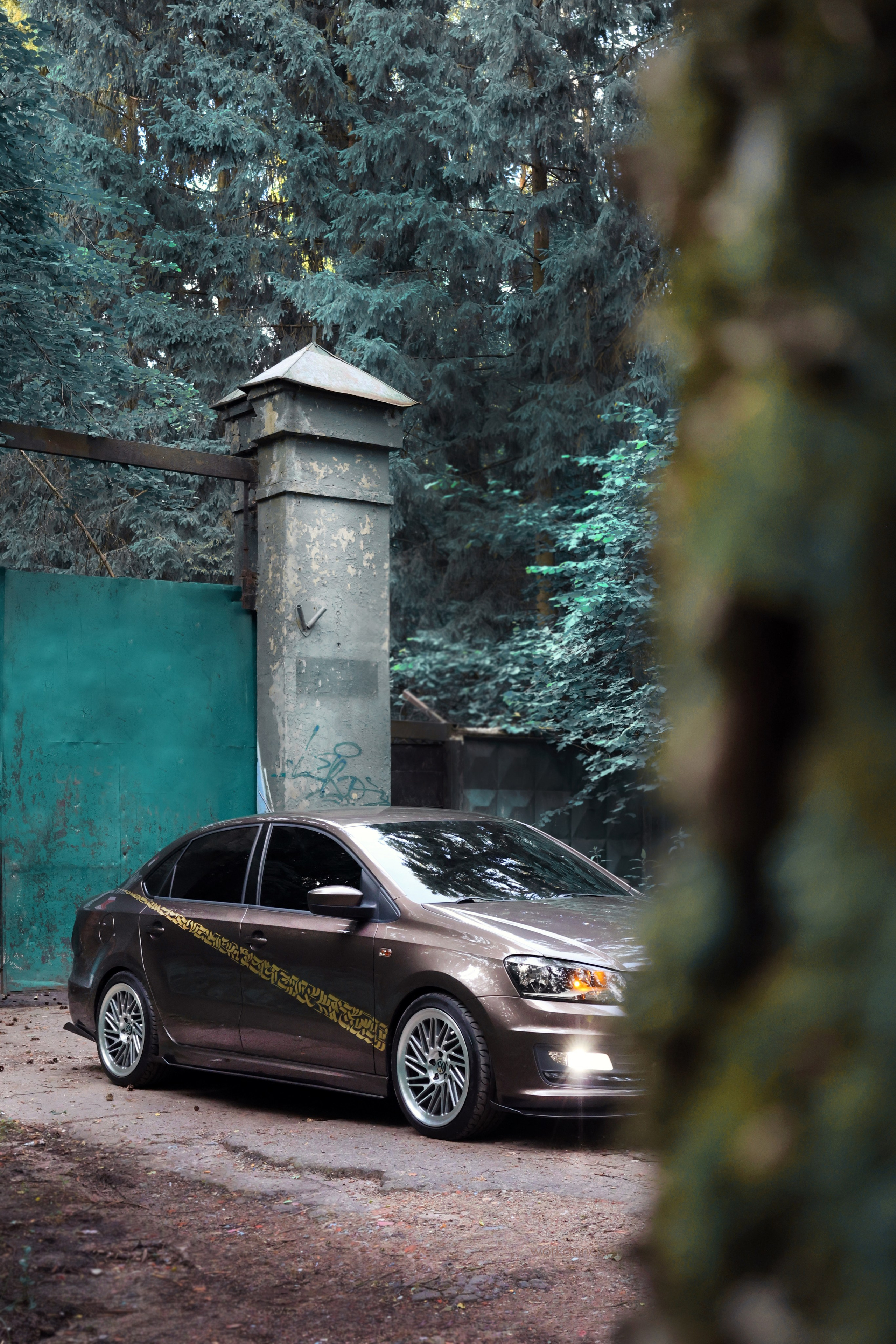 VW Polo — Chocolate. Фотограф Анна Гаврилова