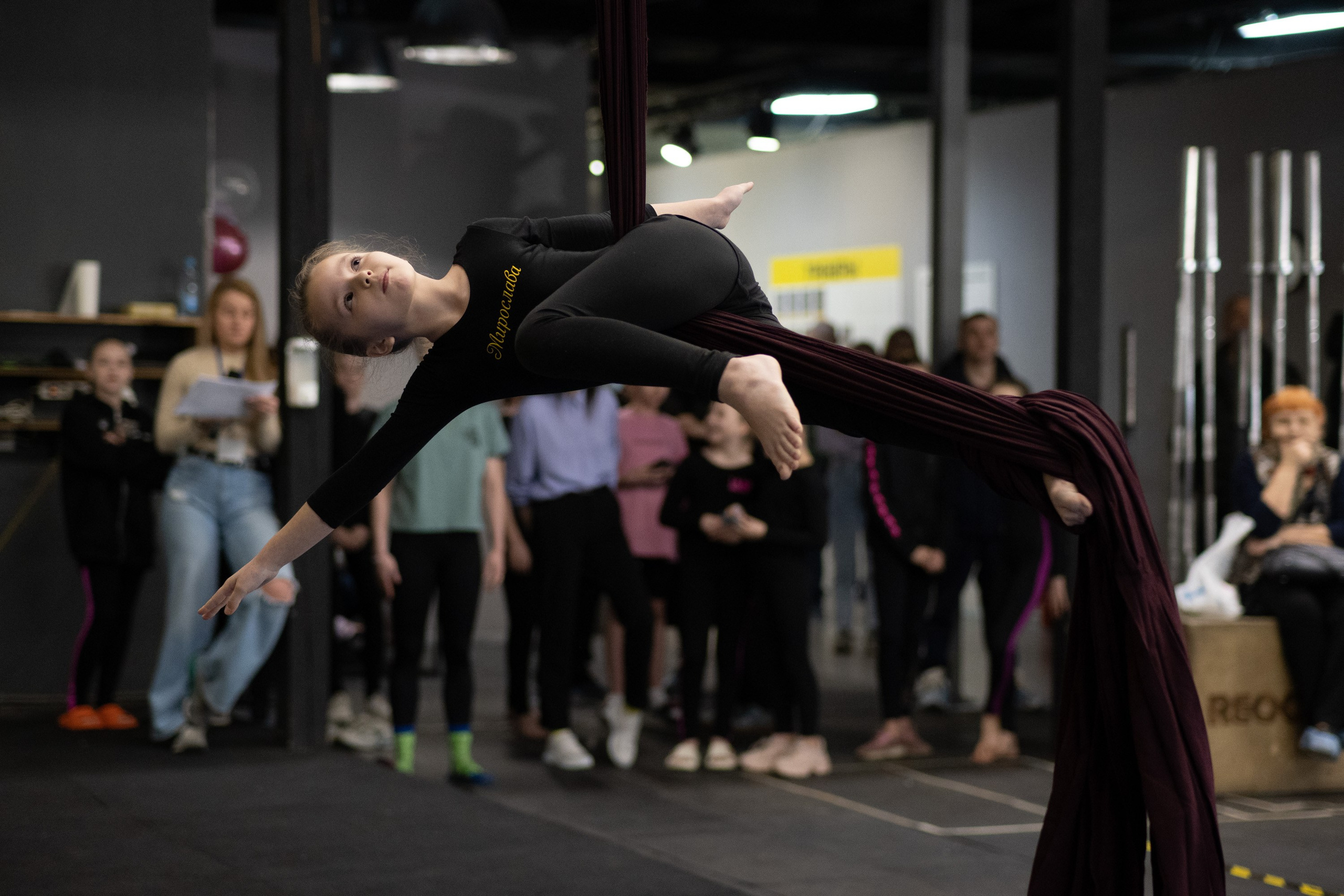 Внутриклубные соревнования по воздушной гимнастике 02.04.23