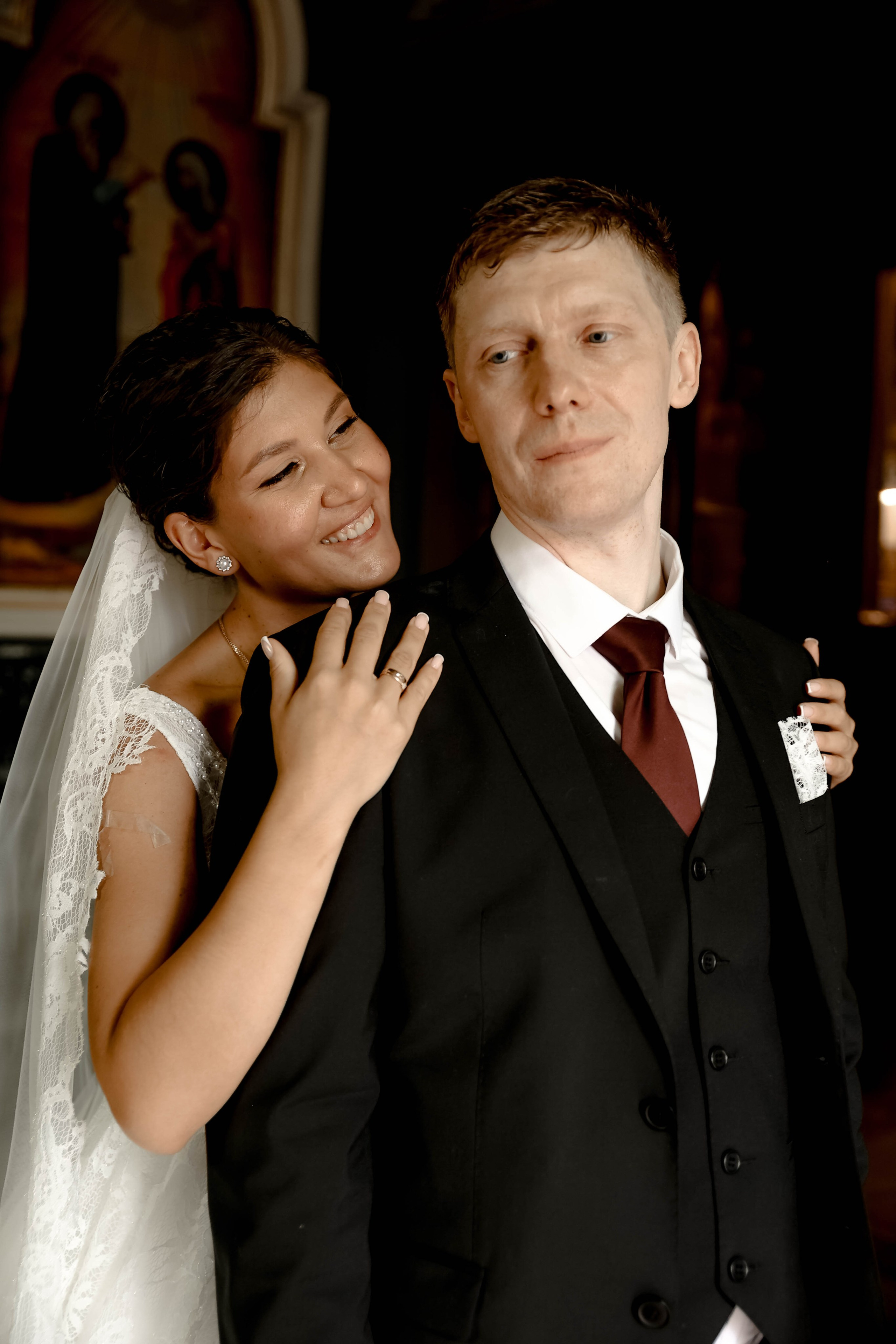 Иван и Дарья в храме Всех Святых. Фотограф в Москве и любой точке земного шара Алёна Вялова (Чулкова)