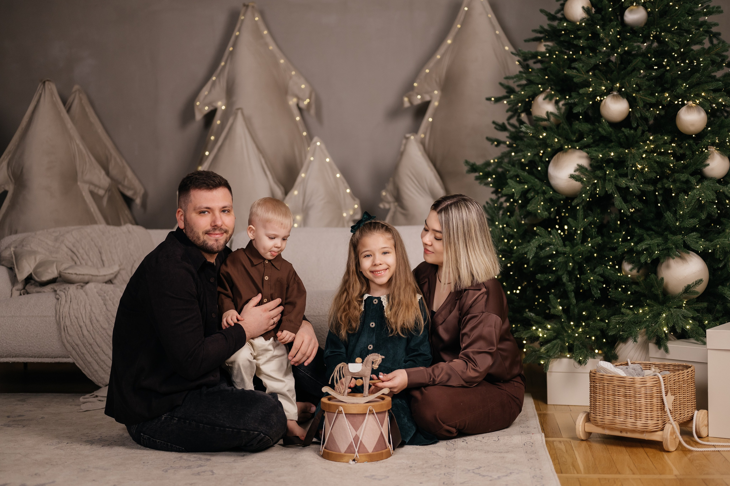 Новогодняя фотосессия. Свадебный и семейный фотограф в Краснодаре Алина Мельник