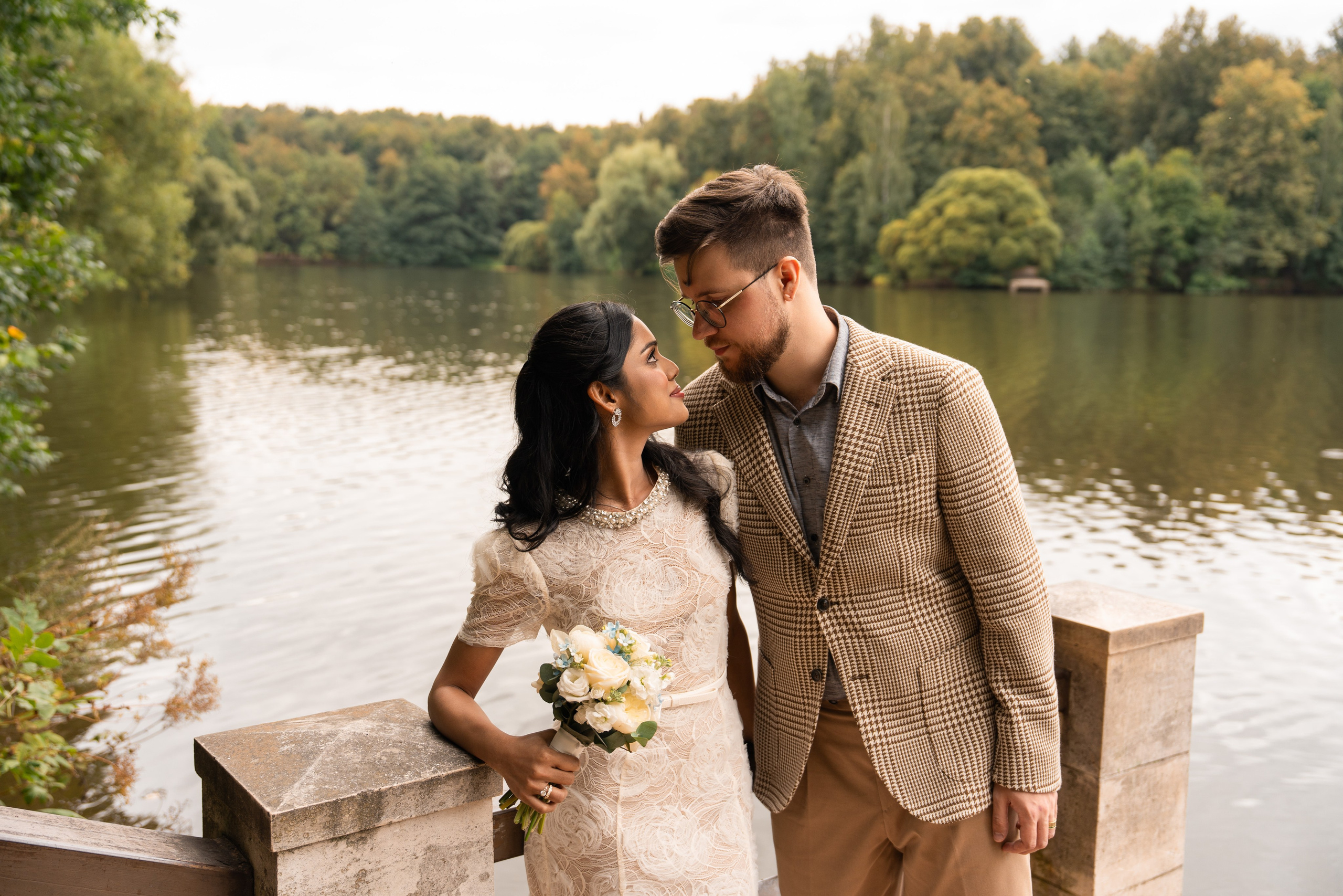 Максим и Харша, Царицыно. Свадебный фотограф в Москве Анна Полушина