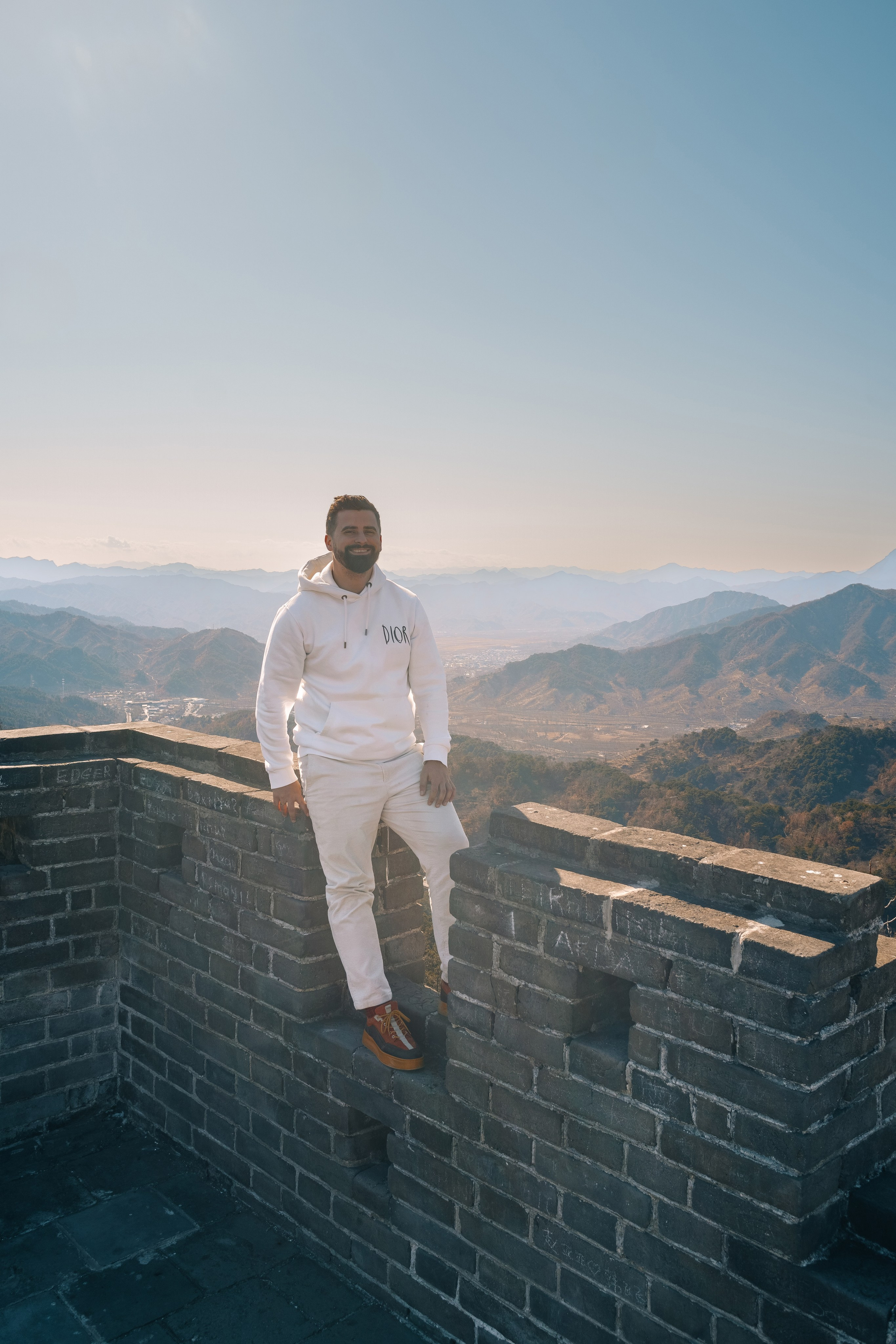 Photoshoot on the Great Wall of China