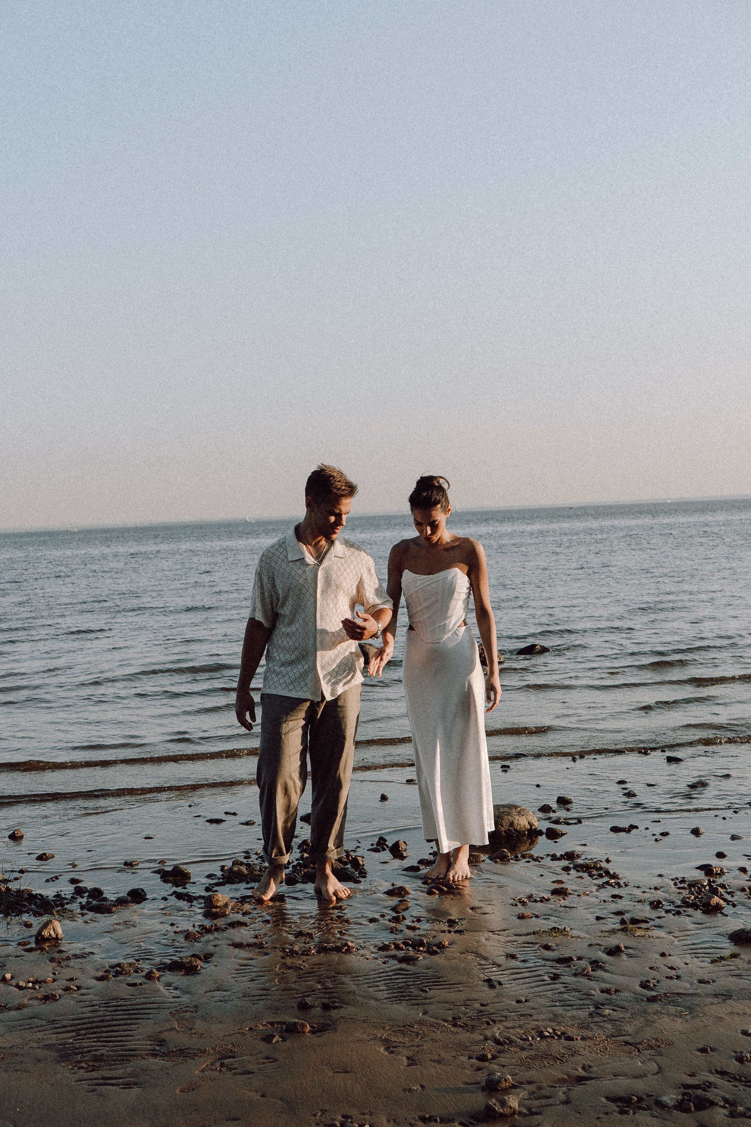 СВАДЕБНАЯ ФОТОСЕССИЯ ВЫЕЗДНОЙ ЦЕРЕМОНИИ (ФИНСКИЙ ЗАЛИВ). Профессиональный фотограф, Санкт-Петербург — Виктория Богомолова