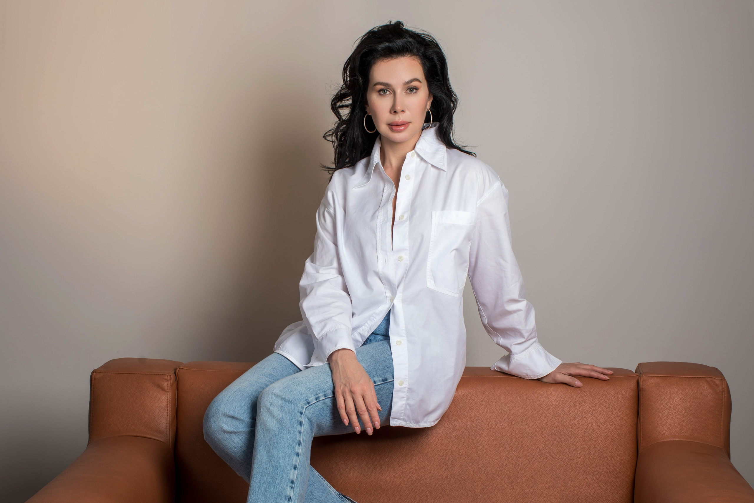 Анна Модельные тесты 45+. Фотограф Ольга Косенко в Москве