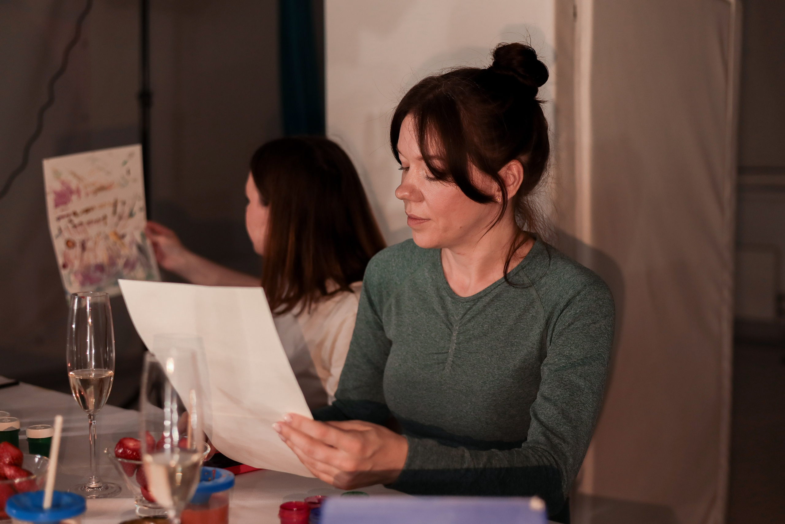 Арт-терапия + аэройога. Фотограф Надршина Лилия