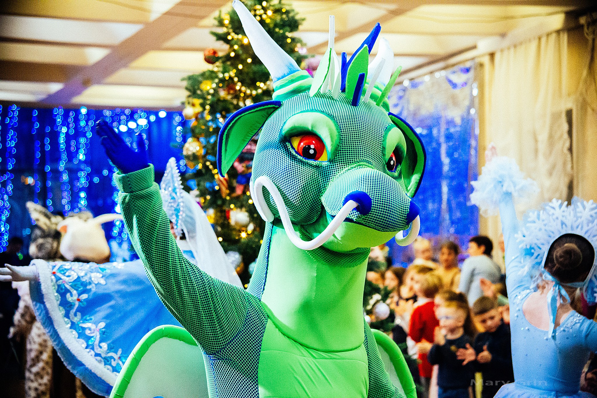 Ёлка в кукольном театре. Детский и семейный фотограф, фотограф мероприятий Нижний Новгород