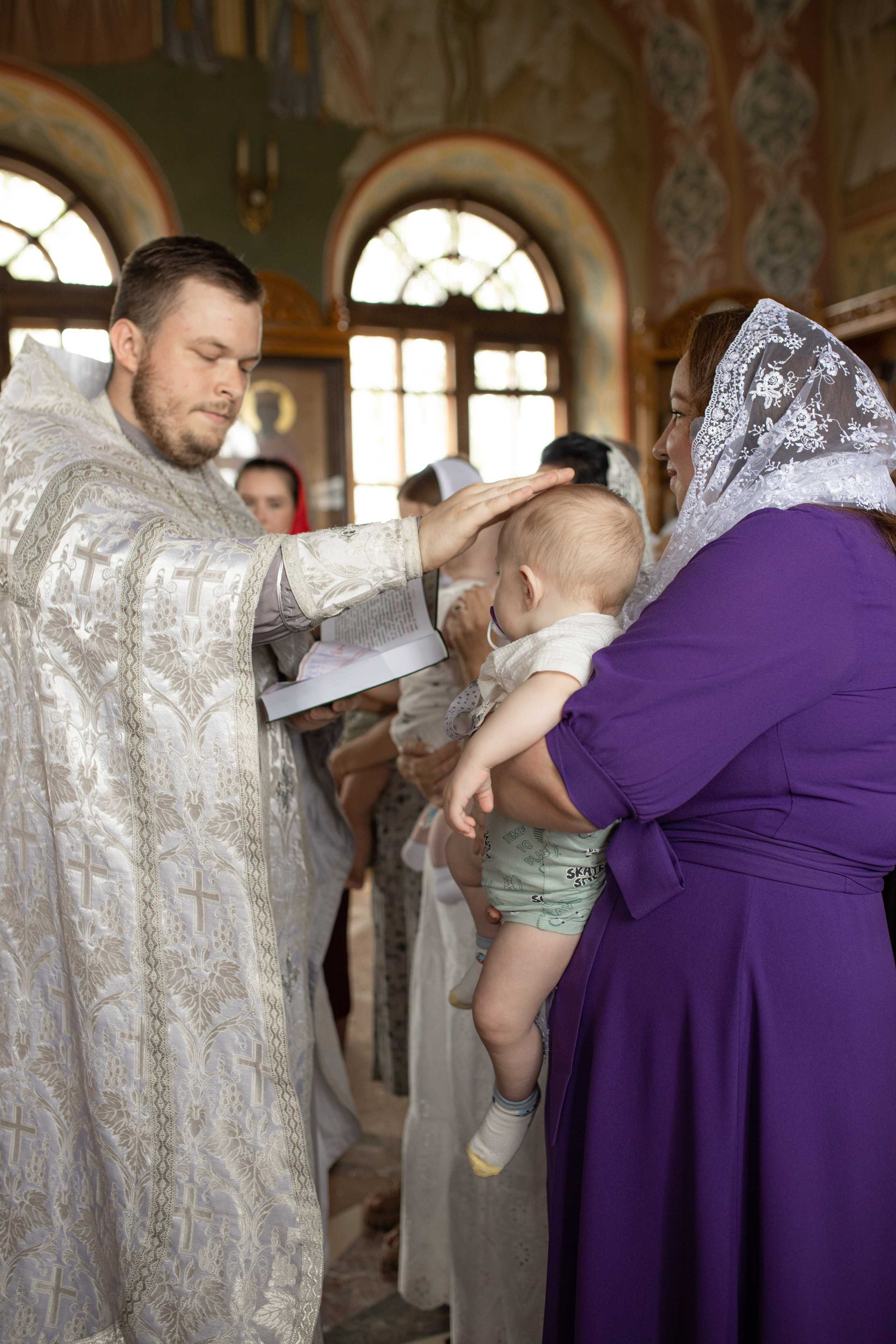 Таинство Крещения Вити. Фотограф в Железнодорожном и Балашихе