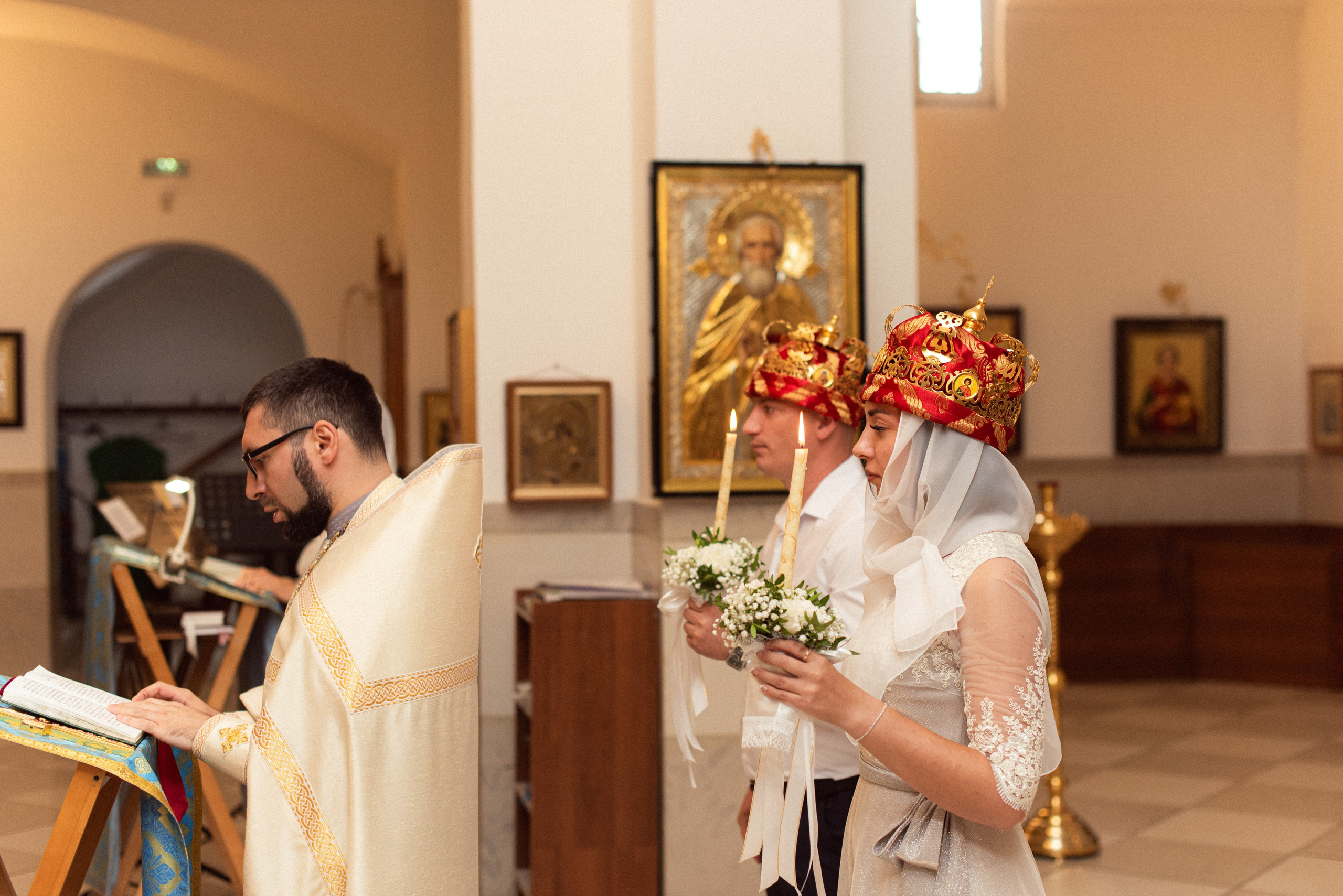 Венчание Марии и Андрея. Женский фотограф в Москве и МО