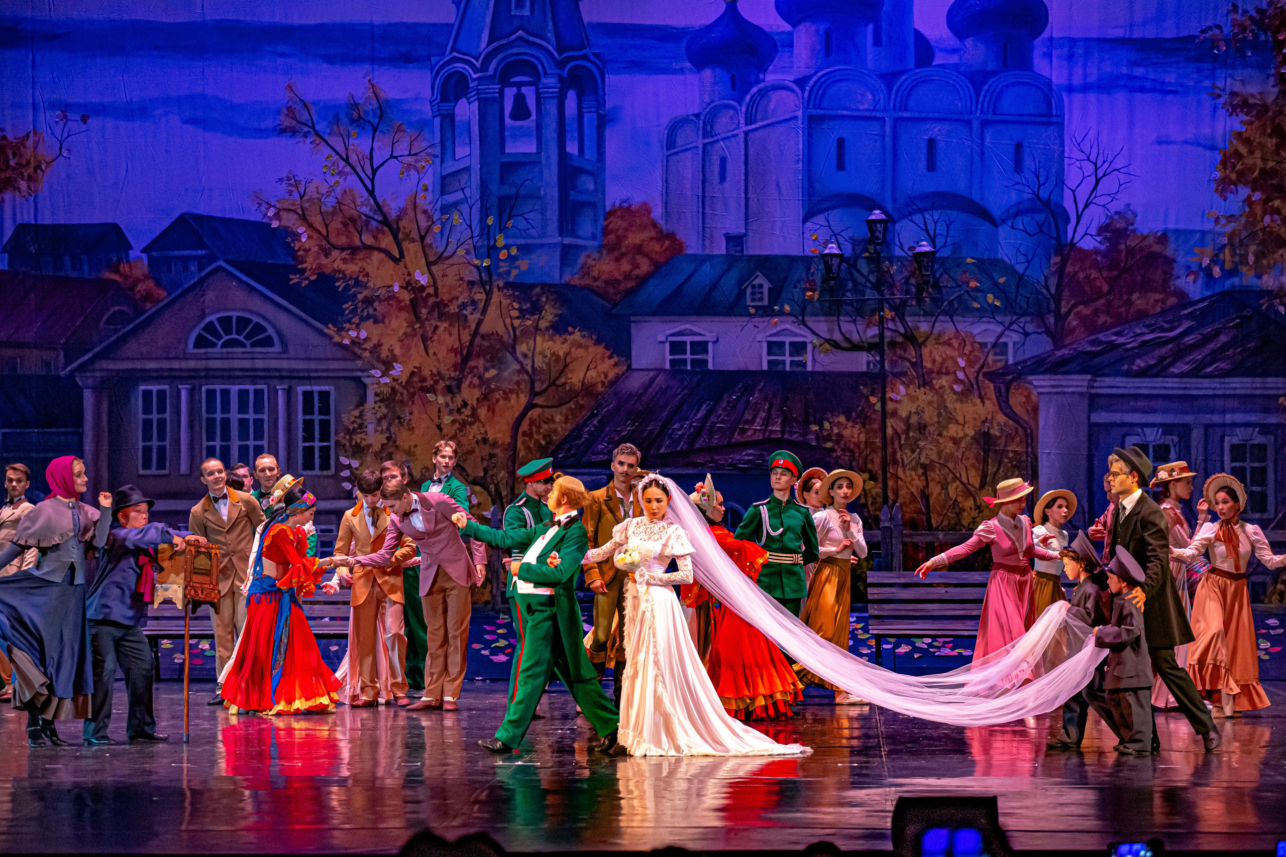 Анюта — спектакль — премьера на сцене Зимнего театра Марийского театра оперы и балета. Фотограф в Сочи Юрий Шептаев