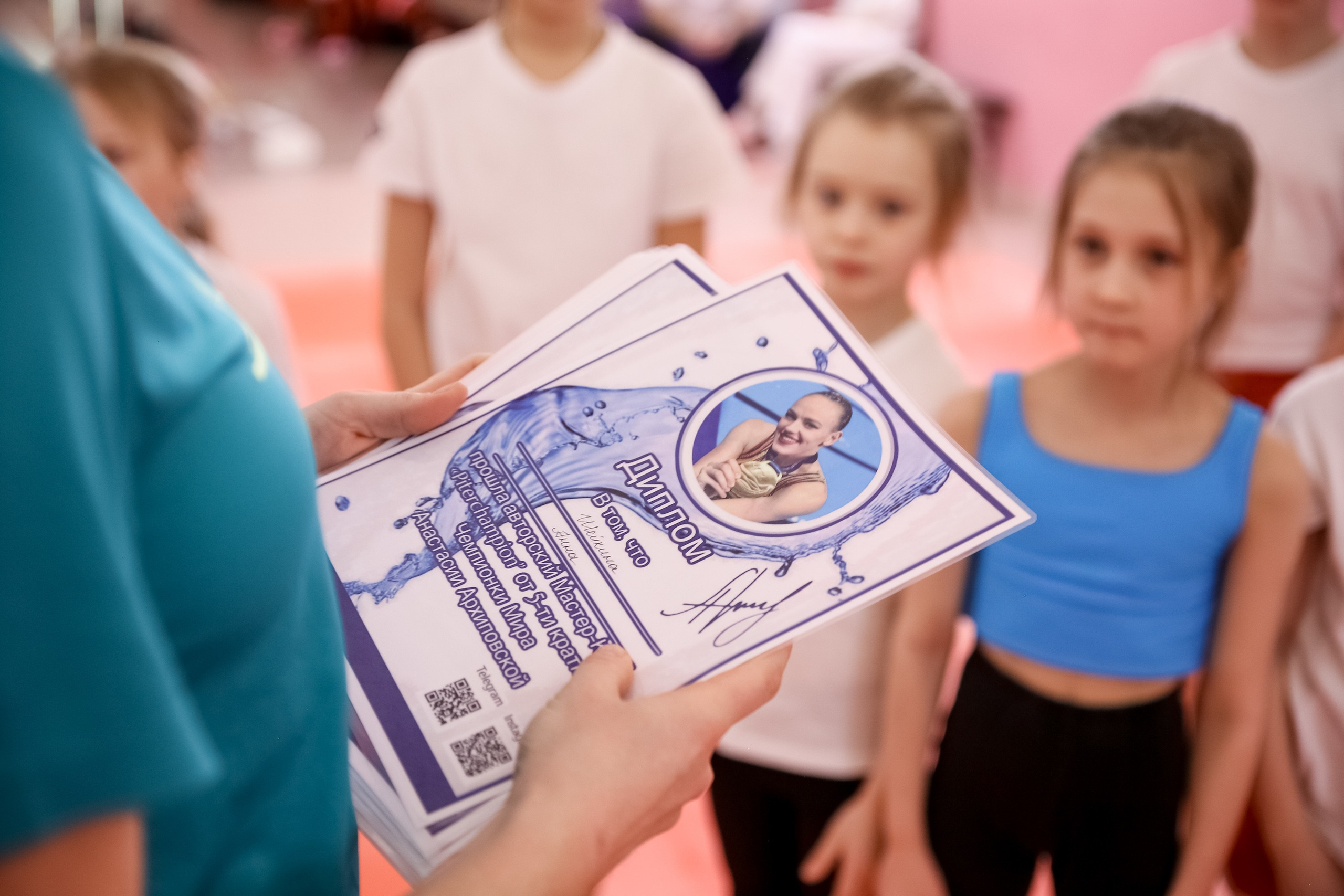 Съемка мастер класса в бассейне, спортивный репортаж. Спортивный фотограф Нижний Новгород