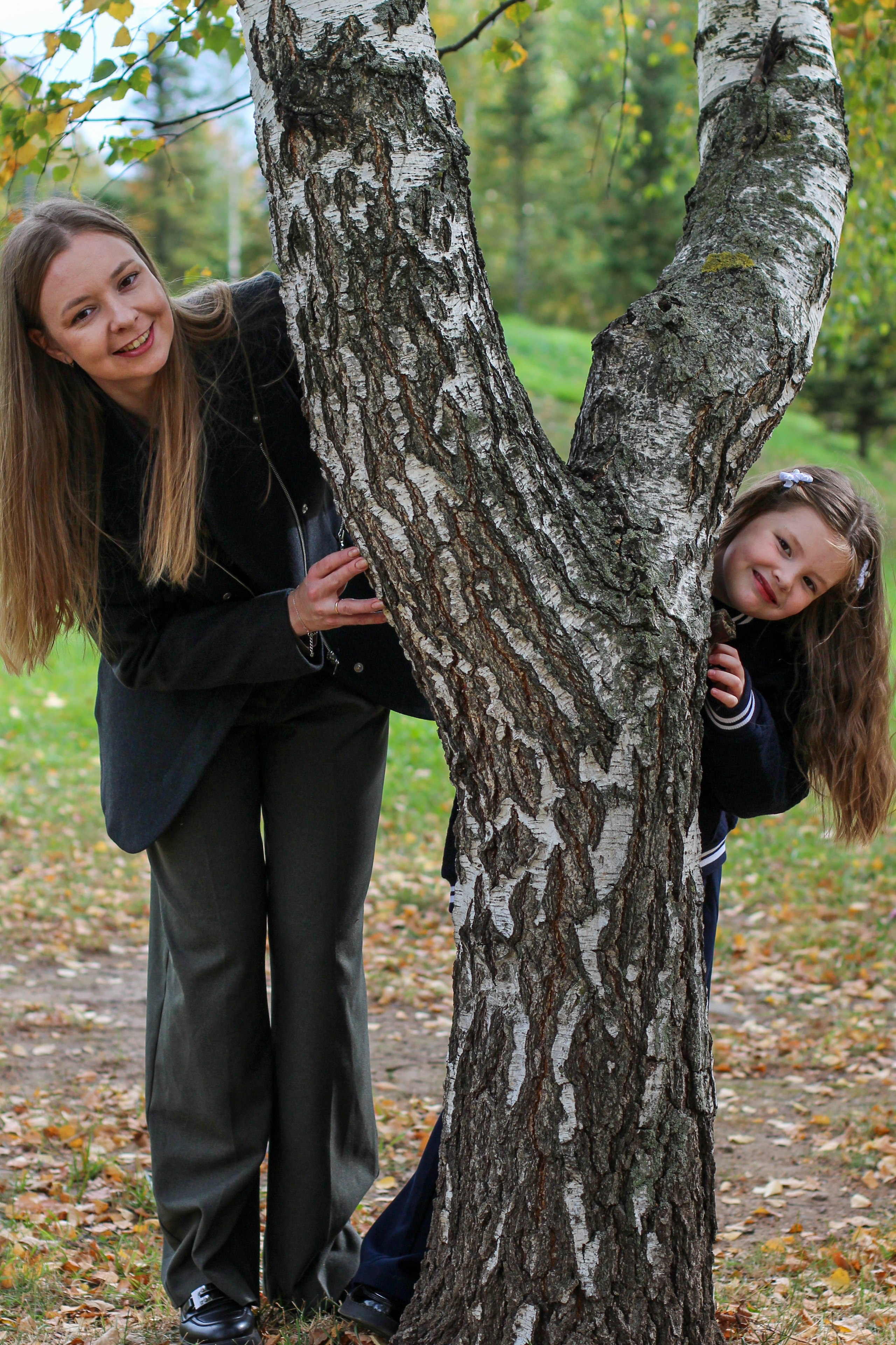 Небольшая семейная прогулка по парку. Ваш личный фотограф в Москве Мила