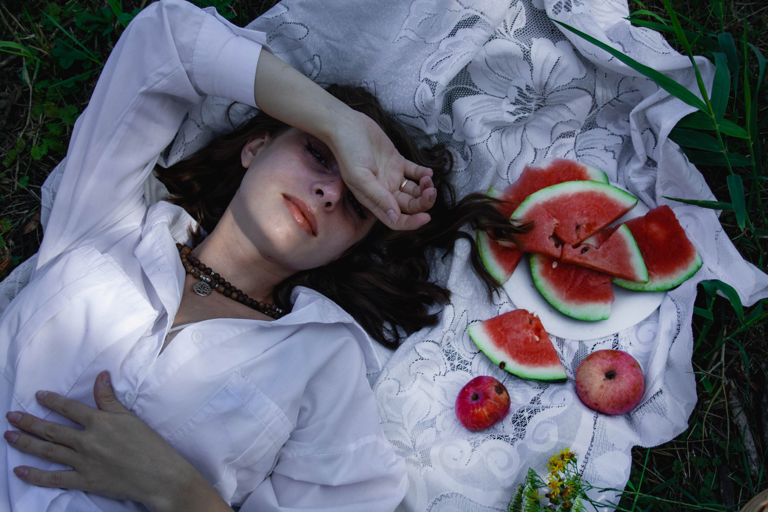 Арбузный пикник. Портретный фотограф в Саратове