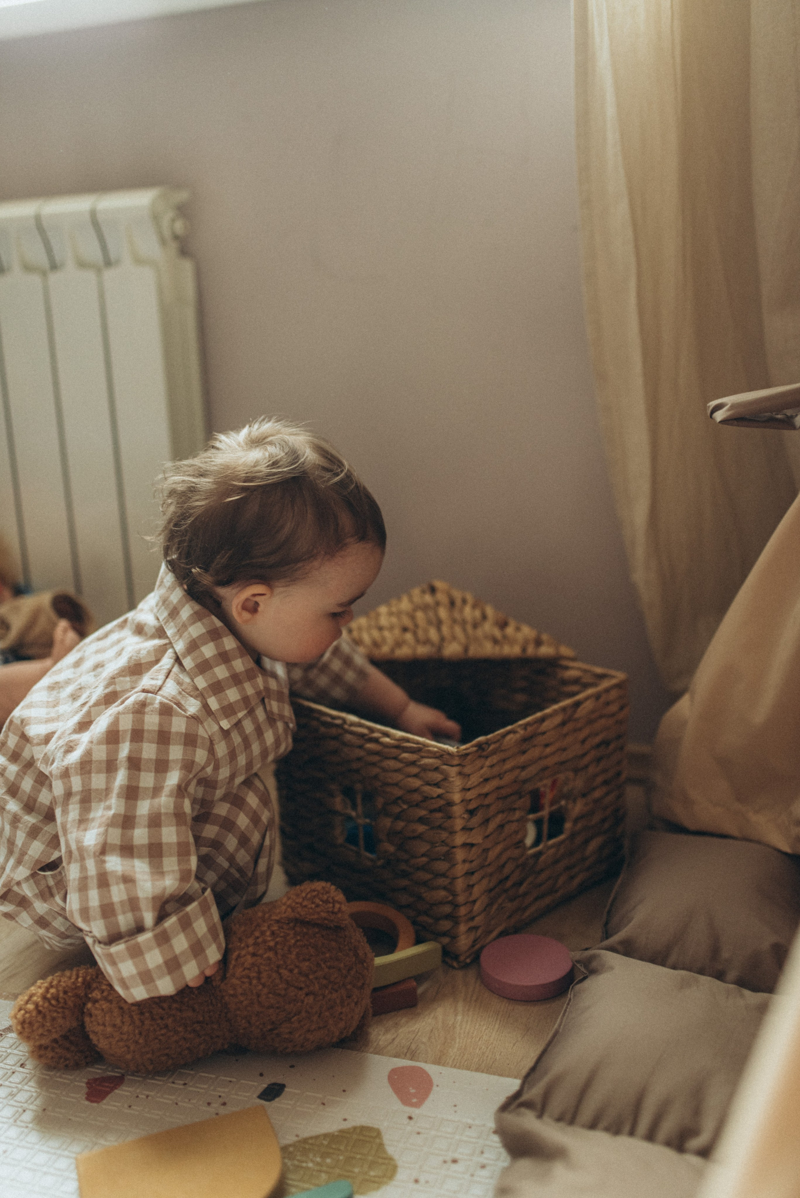 Семейная домашняя. Семейный фотограф в Москве Екатерина Север