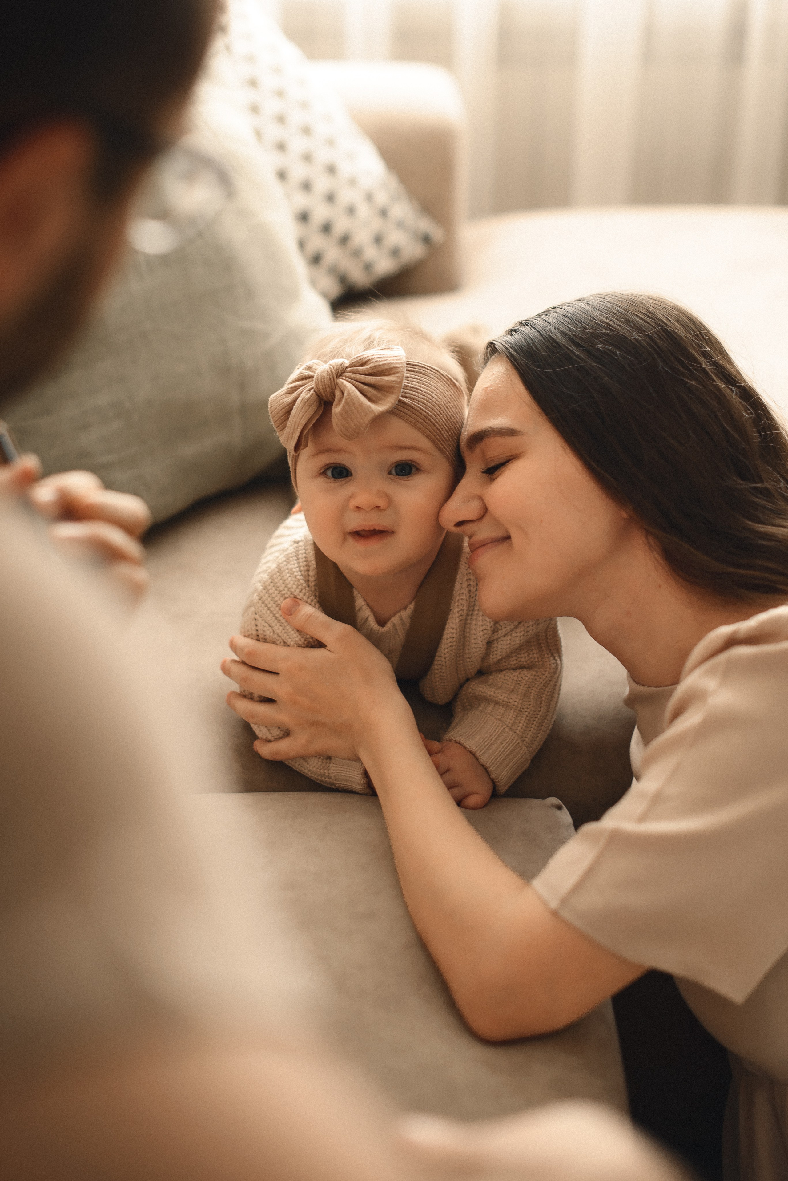 Первая фотосессия маленькой Яны. Семейный фотограф в г. Ставрополь, Сорокина Мария