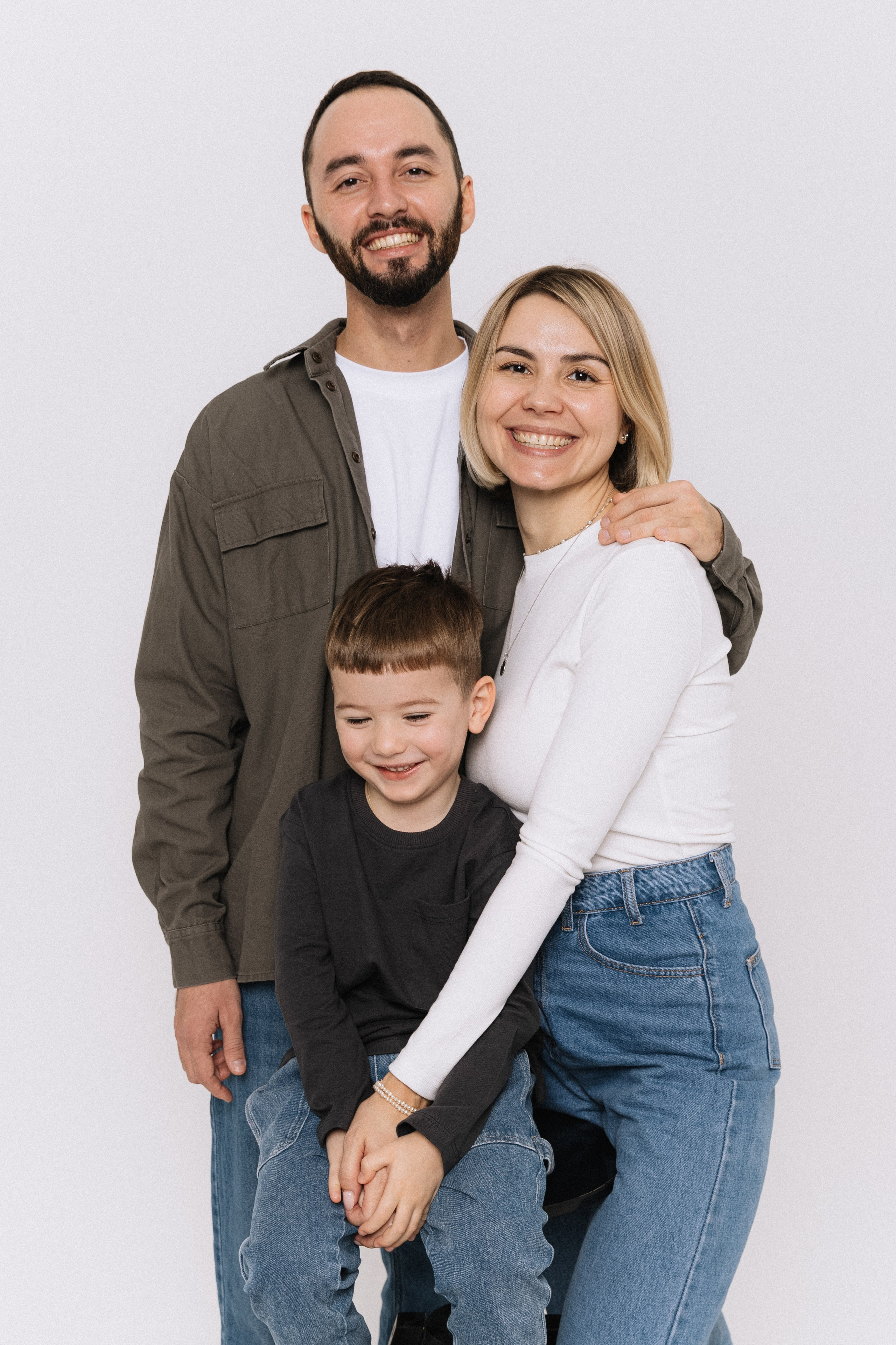 Лена, Леша и Миша. Фотограф и коллажист Ольга Шереметьева