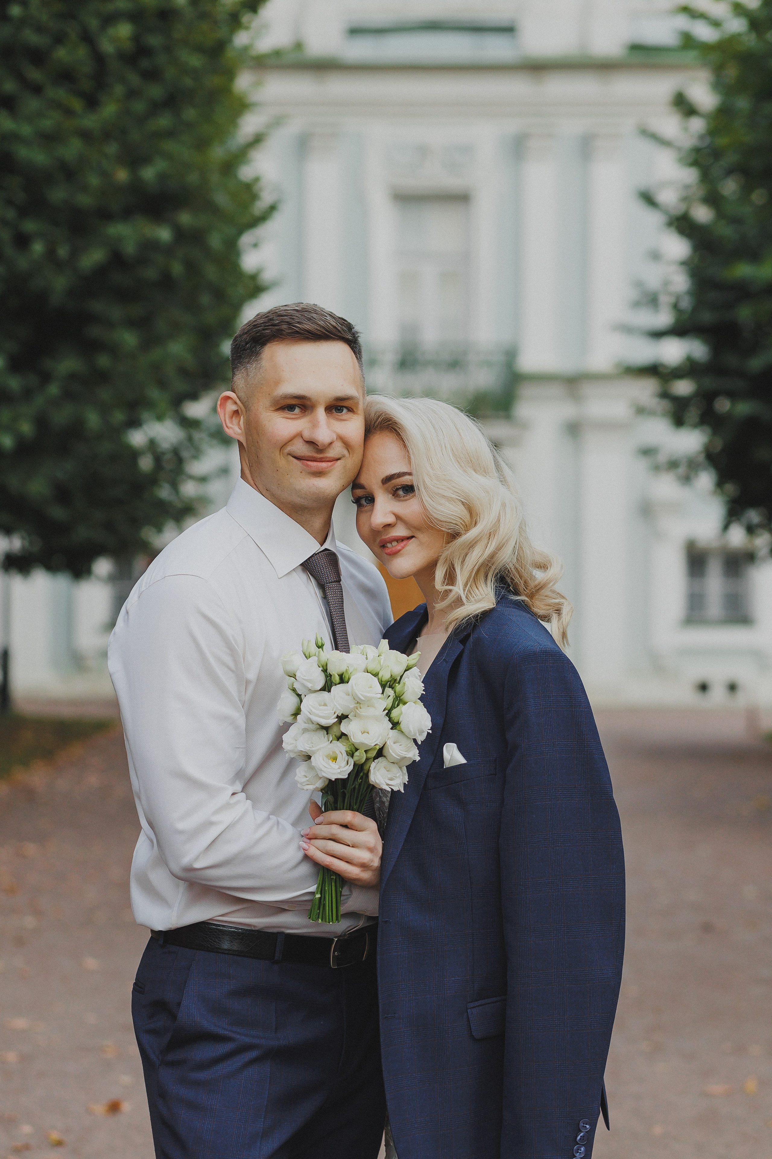 Свадебная фотосессия в Таганском ЗАГСе и Кусково. Фотограф в Москве и Люберцах Анна Ушакова