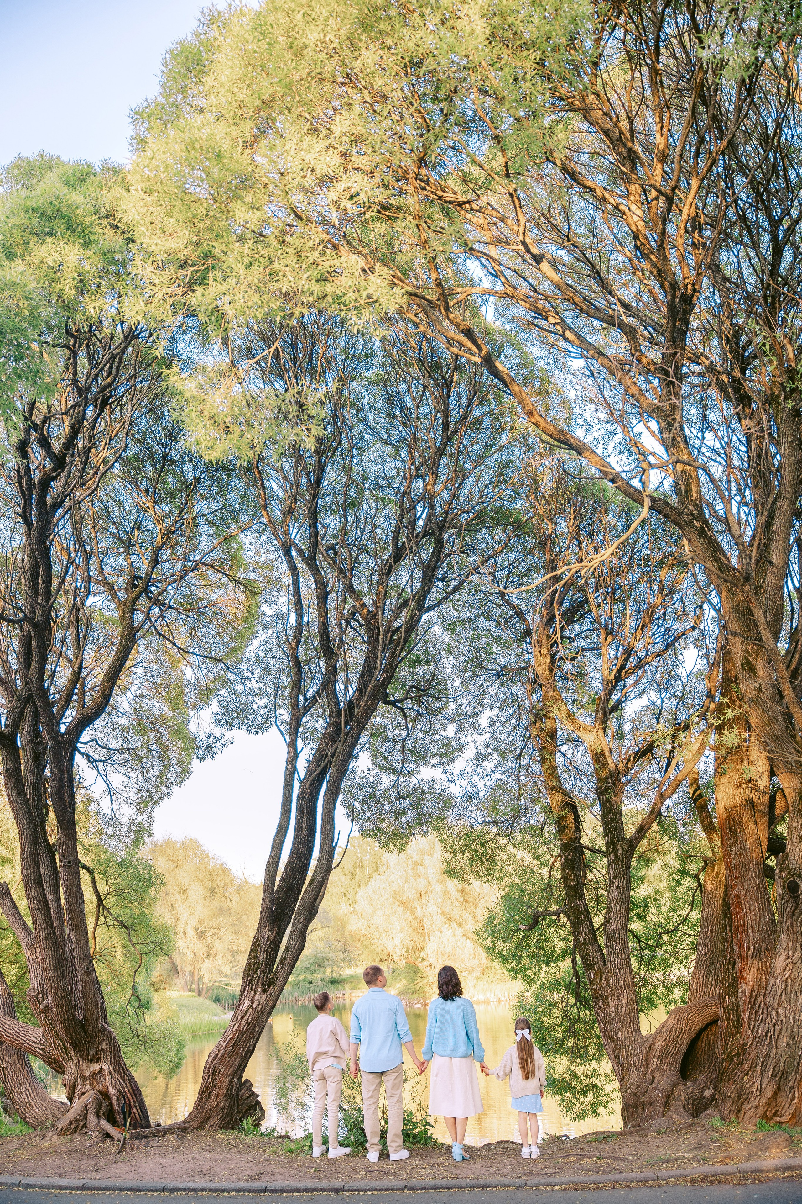 Семейная фотосессия в парке Ботанический сад. Фотограф Москва — Павел Михайлов