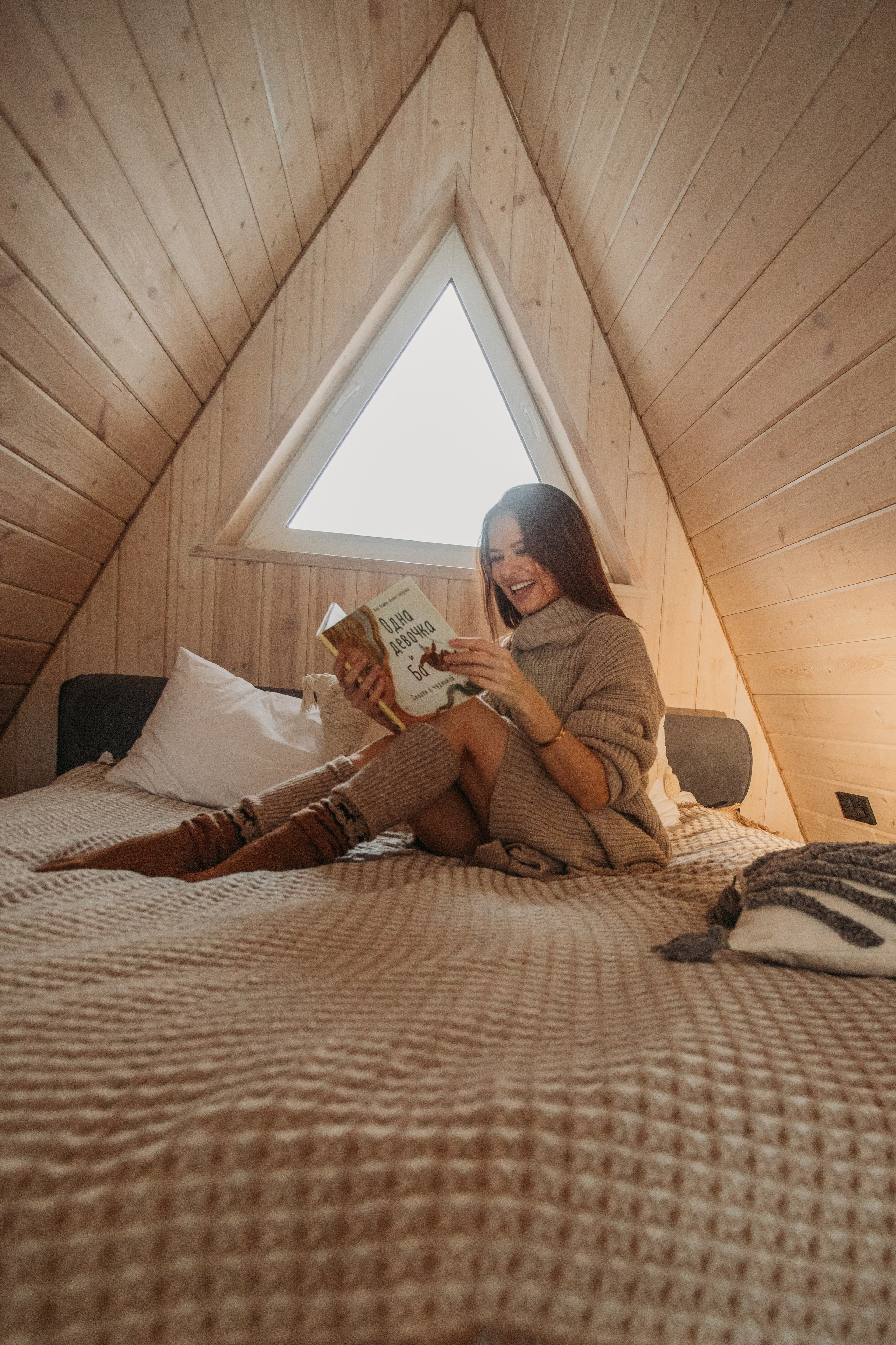 Новогодняя съемка в домике, для семьи Вероники. Венера Гайн. Репортажный фотограф  Тюмень. Обучение фотографии с 0